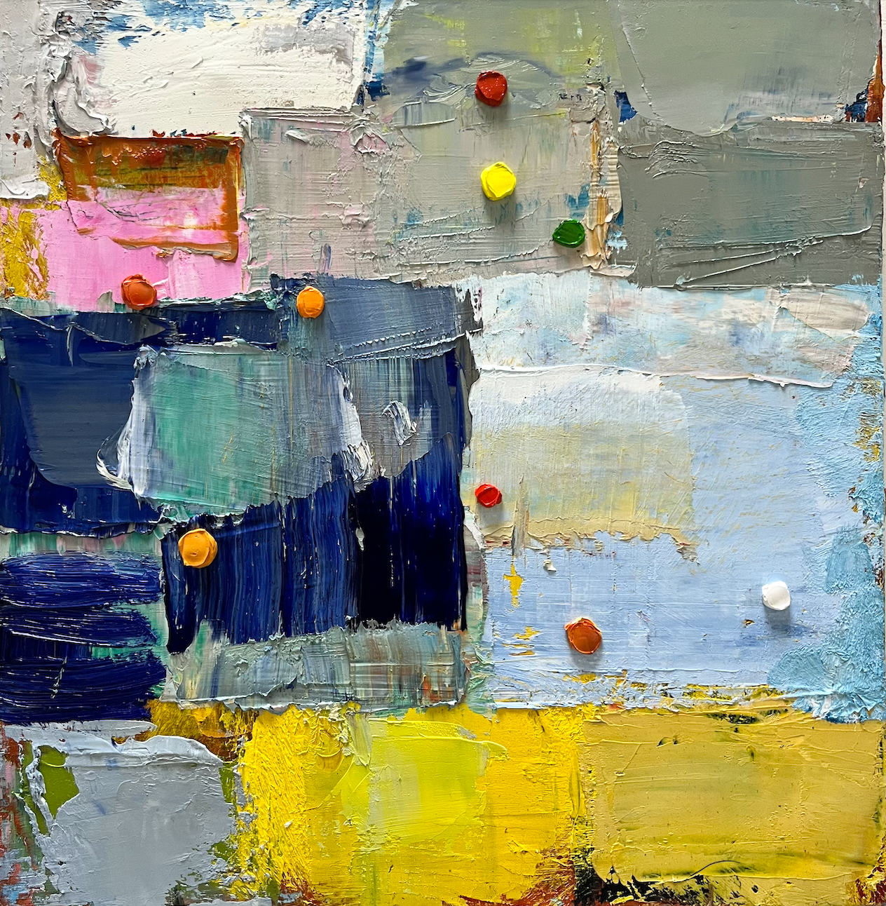 Lakeboard 2025 Oil on canvas 20 x 20"