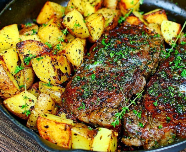 Garlic Herb Steak Potato Foil Packs Key Realty Neo