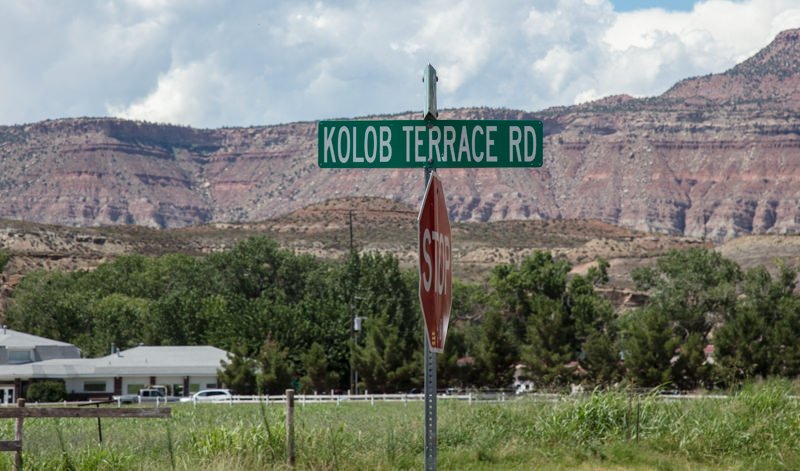 Turn on Kolob Terrace Rd