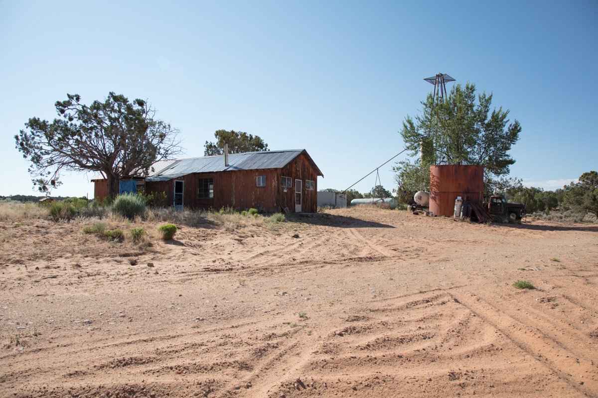 Old Ranch House - veer left and head NNW