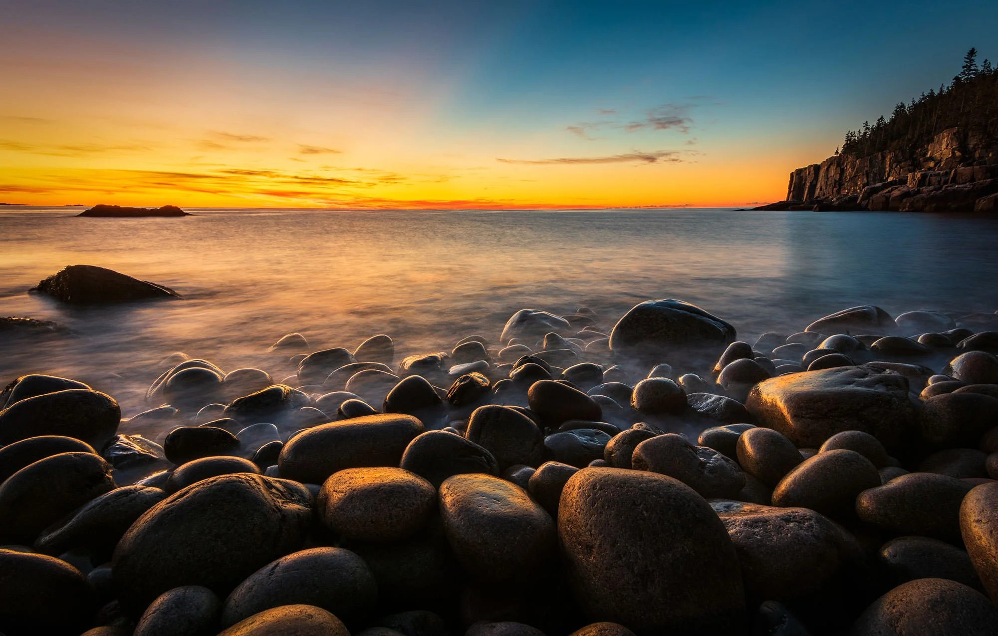 BOULDER BEACH, Acadia National Park, ME