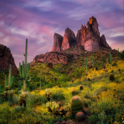 Guide to photographing Three Sisters - Superstition Wilderness ...