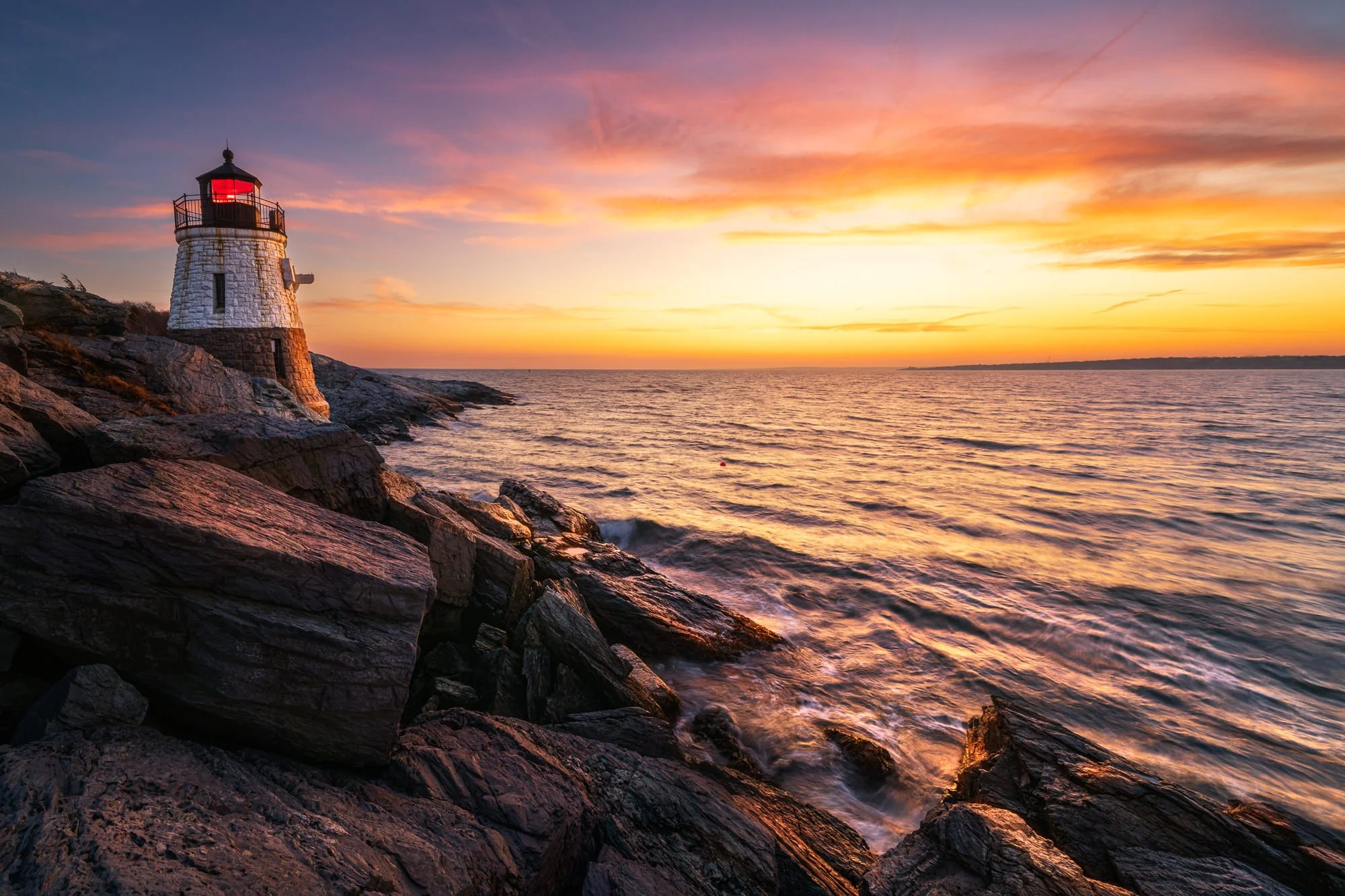 Lighthouse Sunset Photography