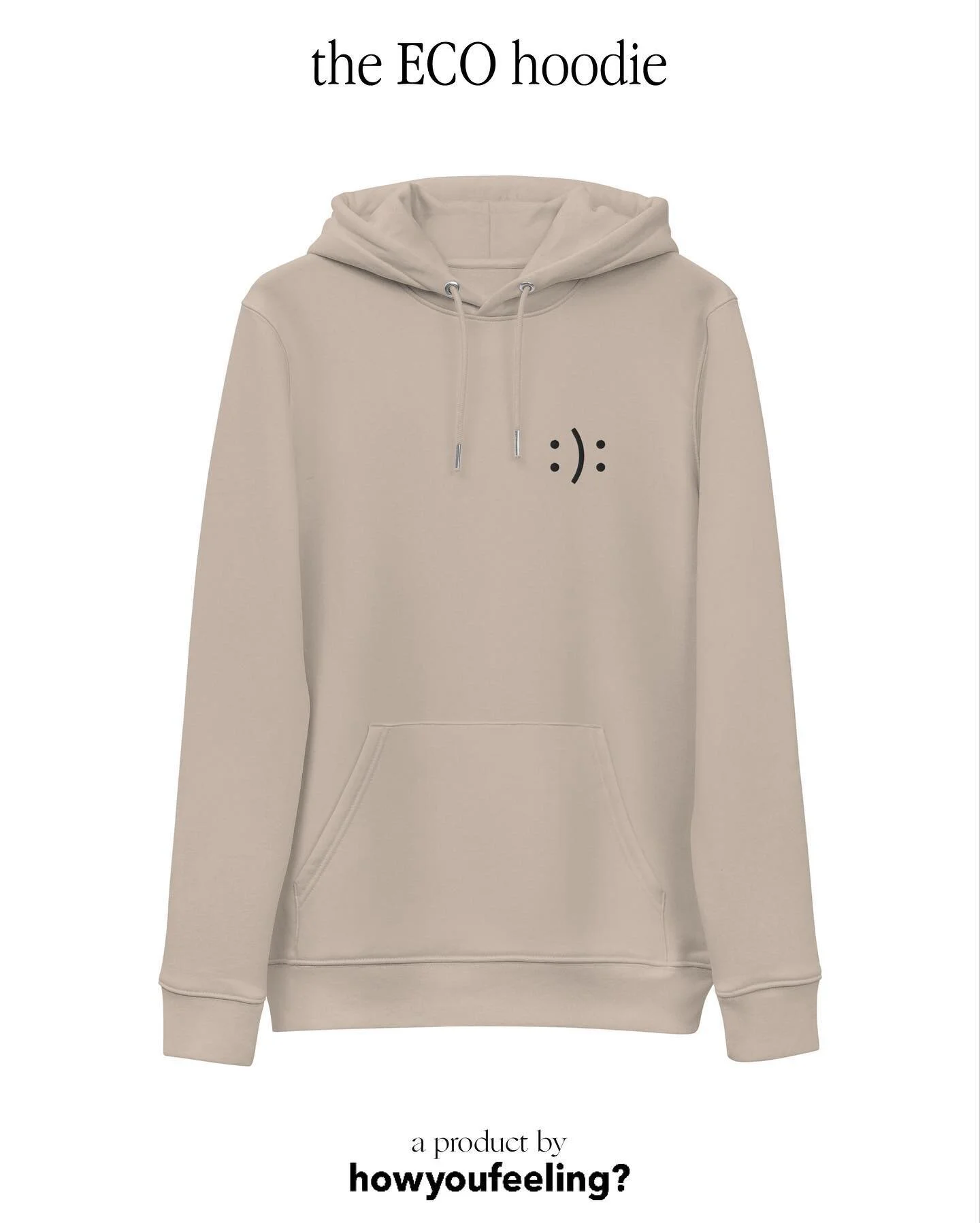 the ECO moody hoodie

now available in store