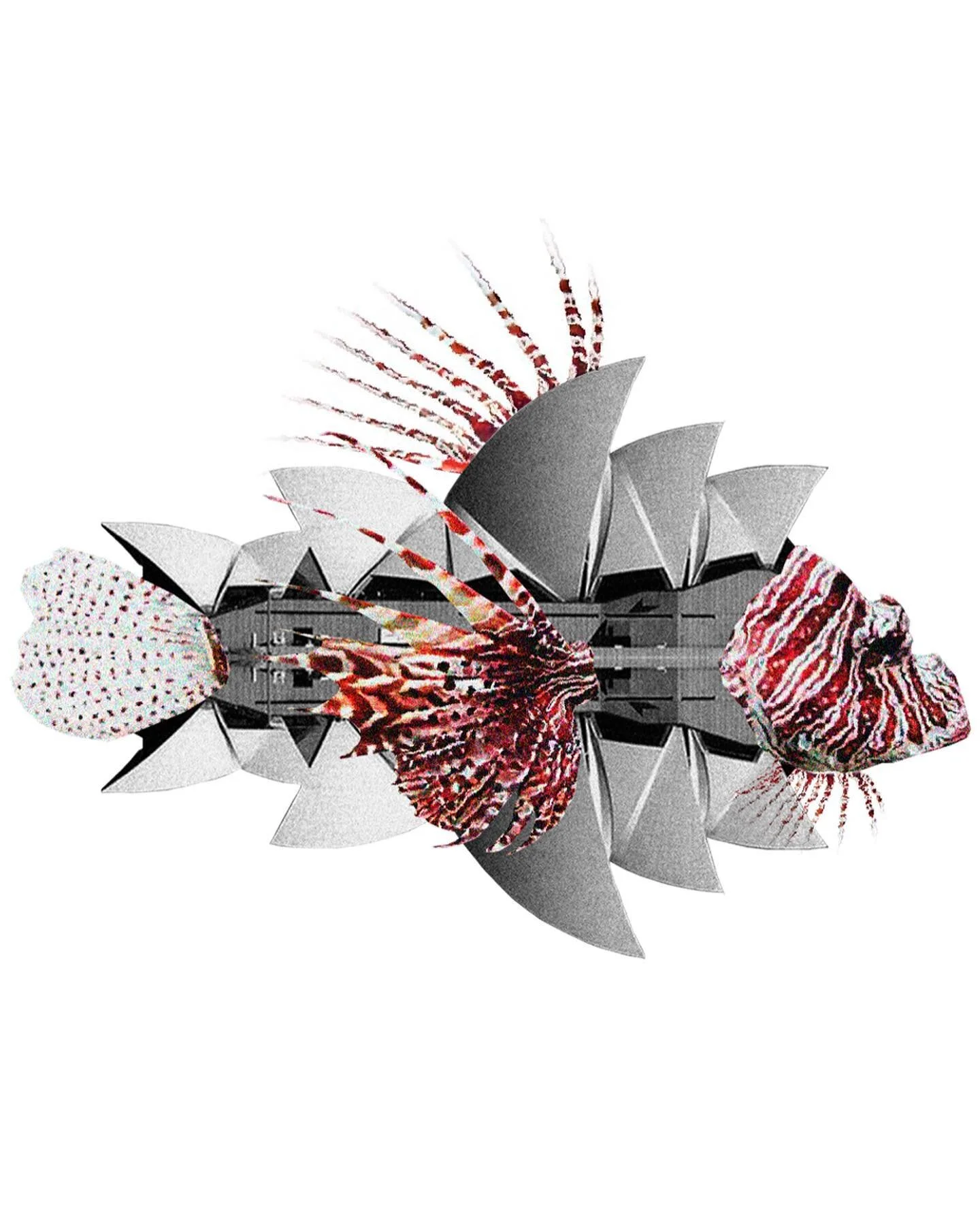 sydneytria (el pezmon) / inspired by jorn utzon