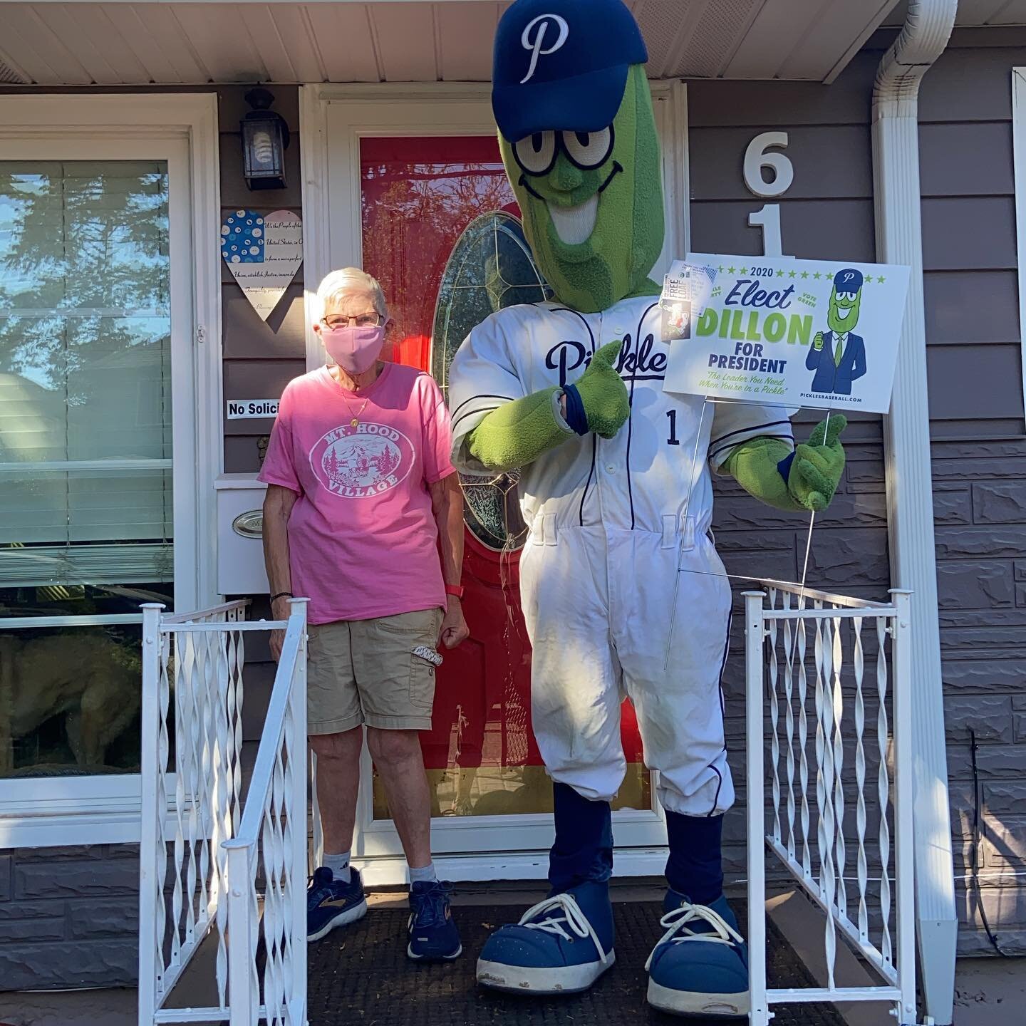 Portland Pickles on X: #TBT to last year's Breast Cancer