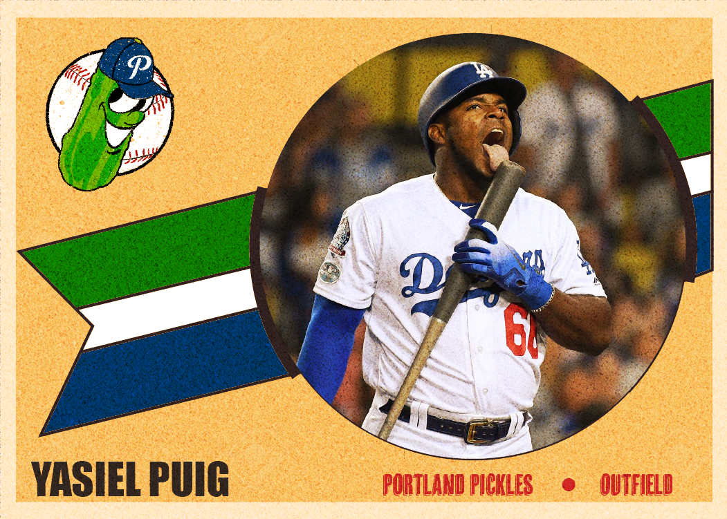 Update: MLB Star Yasiel Puig does NOT Join the Pickles in what