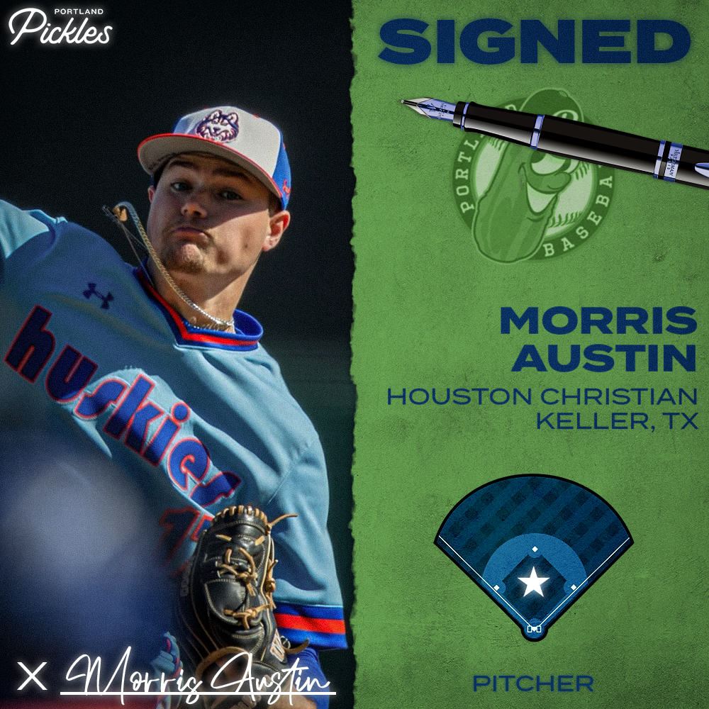 Morris Austin Is Selected In 10th Round of MLB Draft — PORTLAND PICKLES