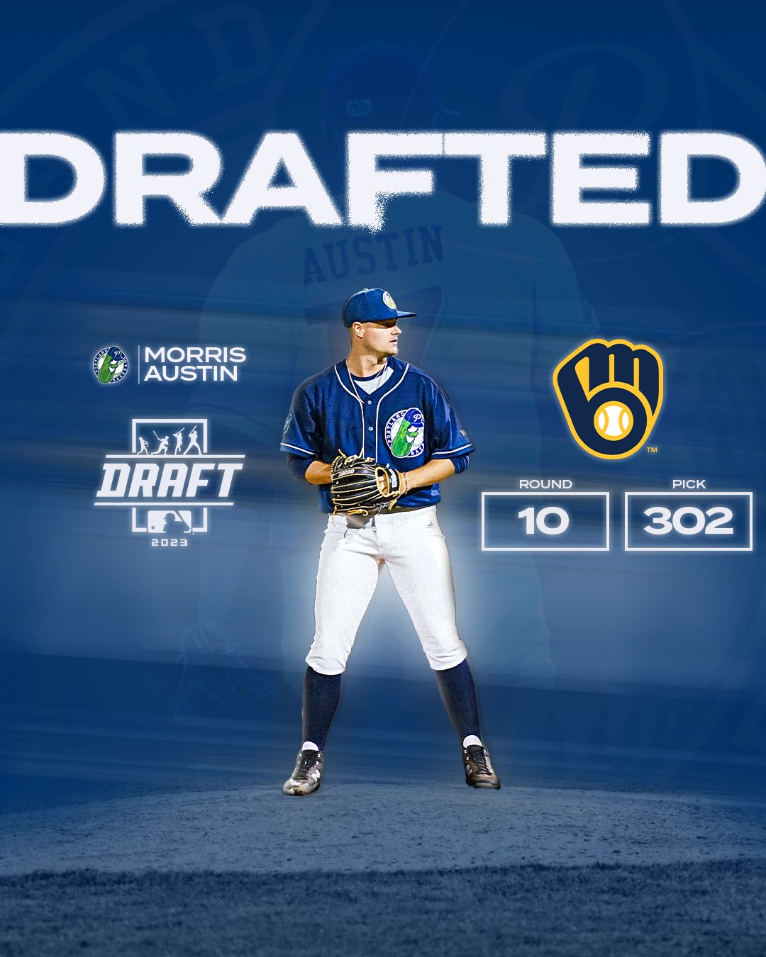 Morris Austin Is Selected In 10th Round of MLB Draft — PORTLAND PICKLES