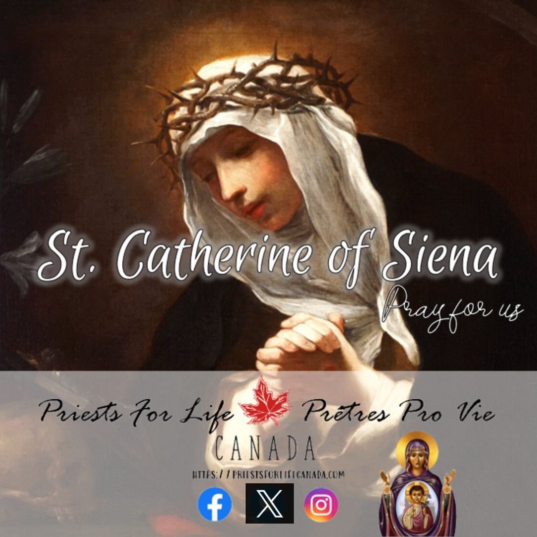 Catherine of Siena was a mystic and author who had a great influence on Italian literature and medieval Catholicism. At an early age, she wanted to devote her life to God, but met with disapproval from her parents, she became a Third Order Dominican 