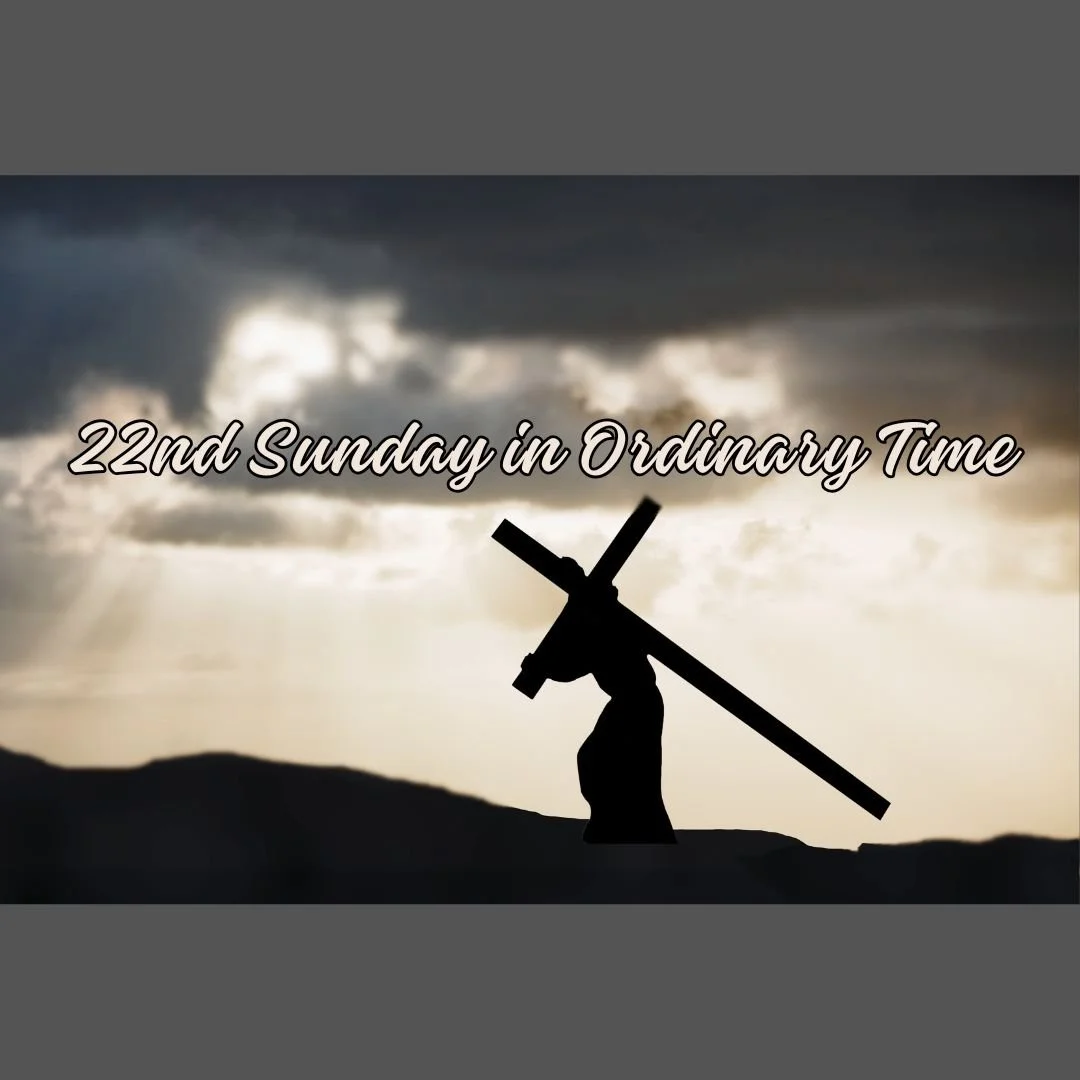 22nd Sunday in Ordinary Time (August 30, 2026)