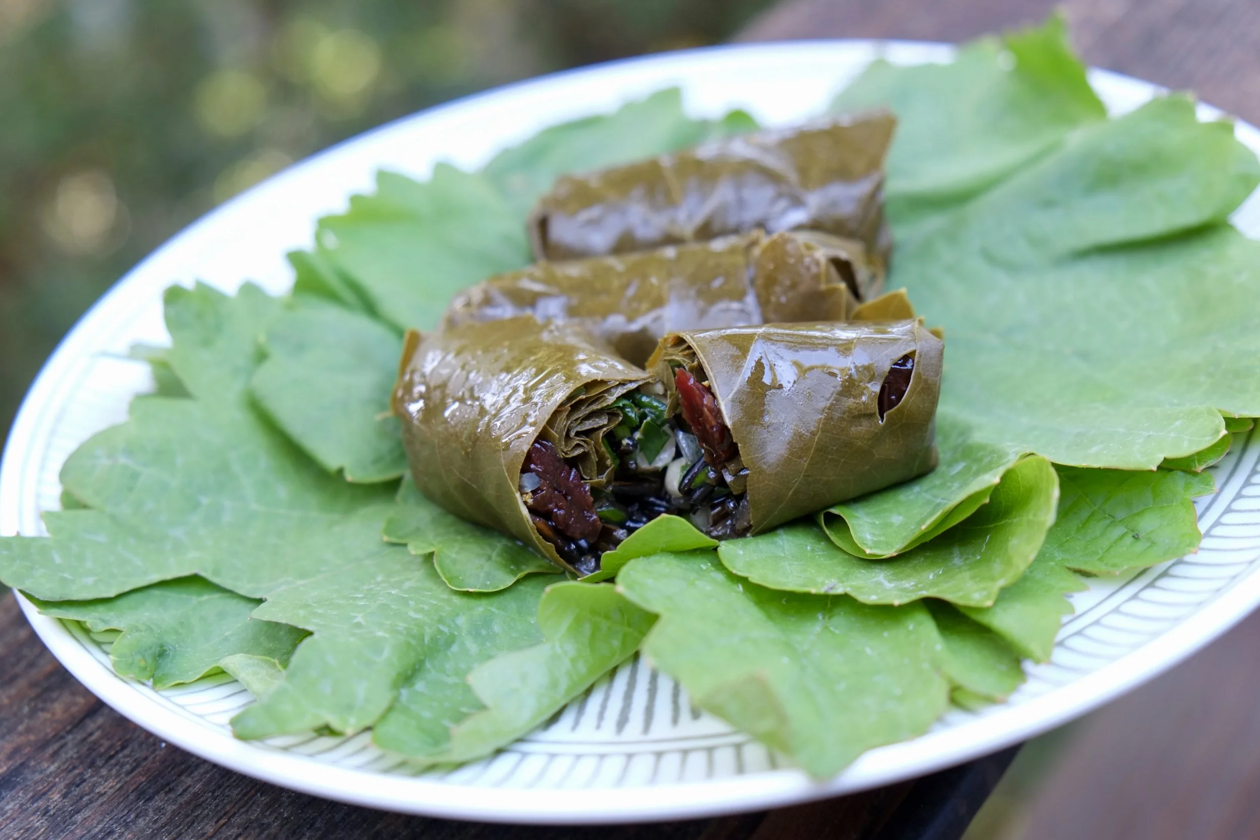 RECIPE: Summer Grape Leaf Wraps
