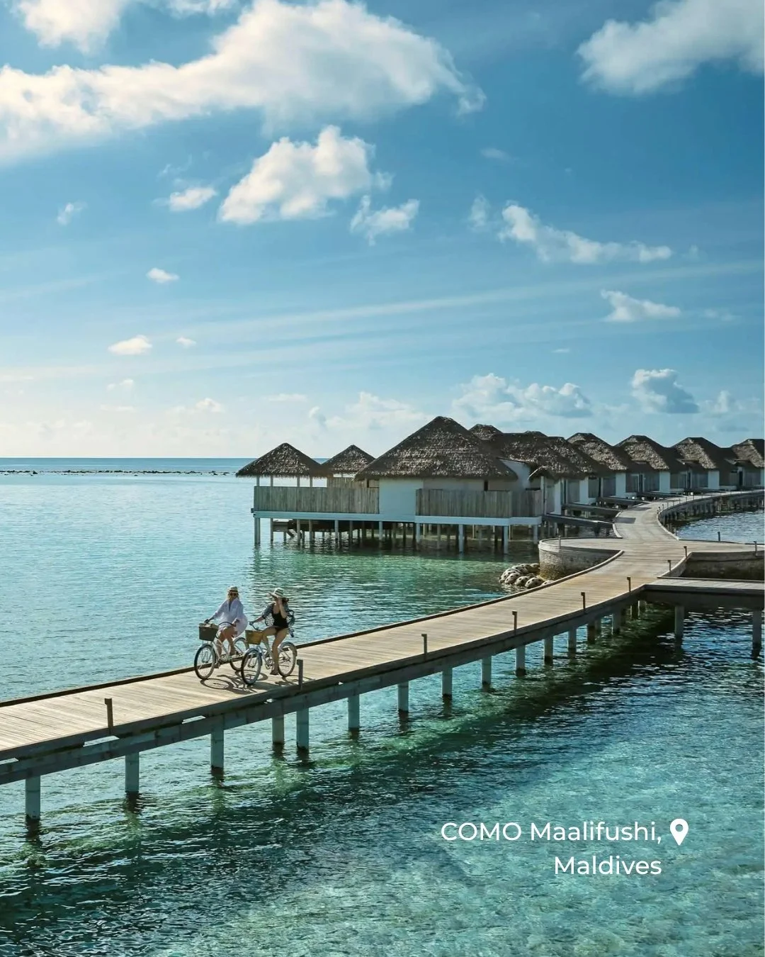 When it comes to overwater villas, no two are alike. Here are a few of my favorite overwater, tropical escapes around the world and what makes them special. ☀️

COMO Maalifushi, Maldives 🌿- If you are seeking serenity over spectacle, @comomaalifushi