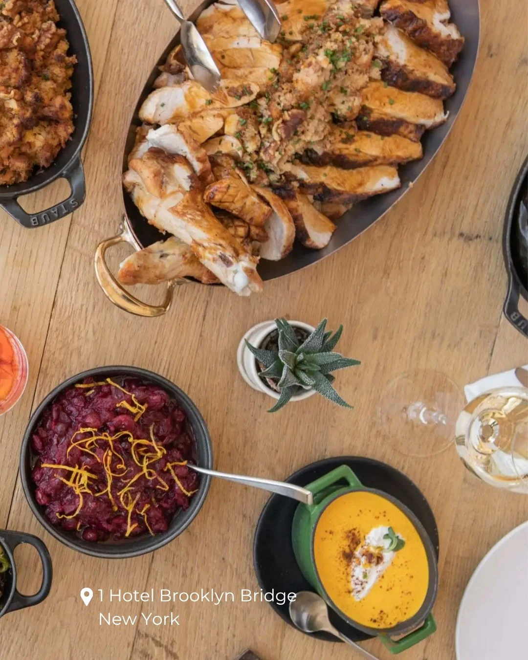 Just last month, the James Beard Award winners were announced, and it called to mind a couple of my favorite stays in New York that offer five-star service and luxurious accommodations, along with exceptional cuisine:

1 Hotel Brooklyn Bridge, New Yo