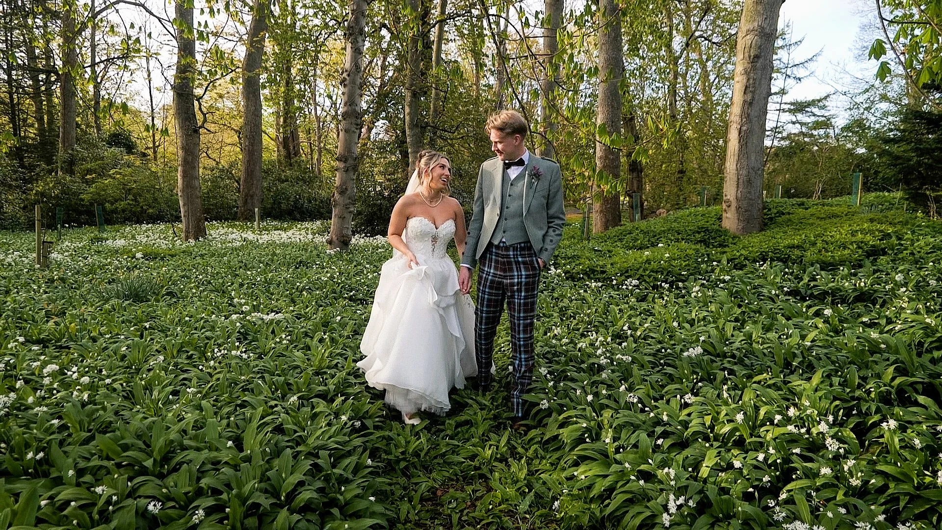 Abigail &amp; Kieran’s NETHERBYRES HOUSE WEDDING
