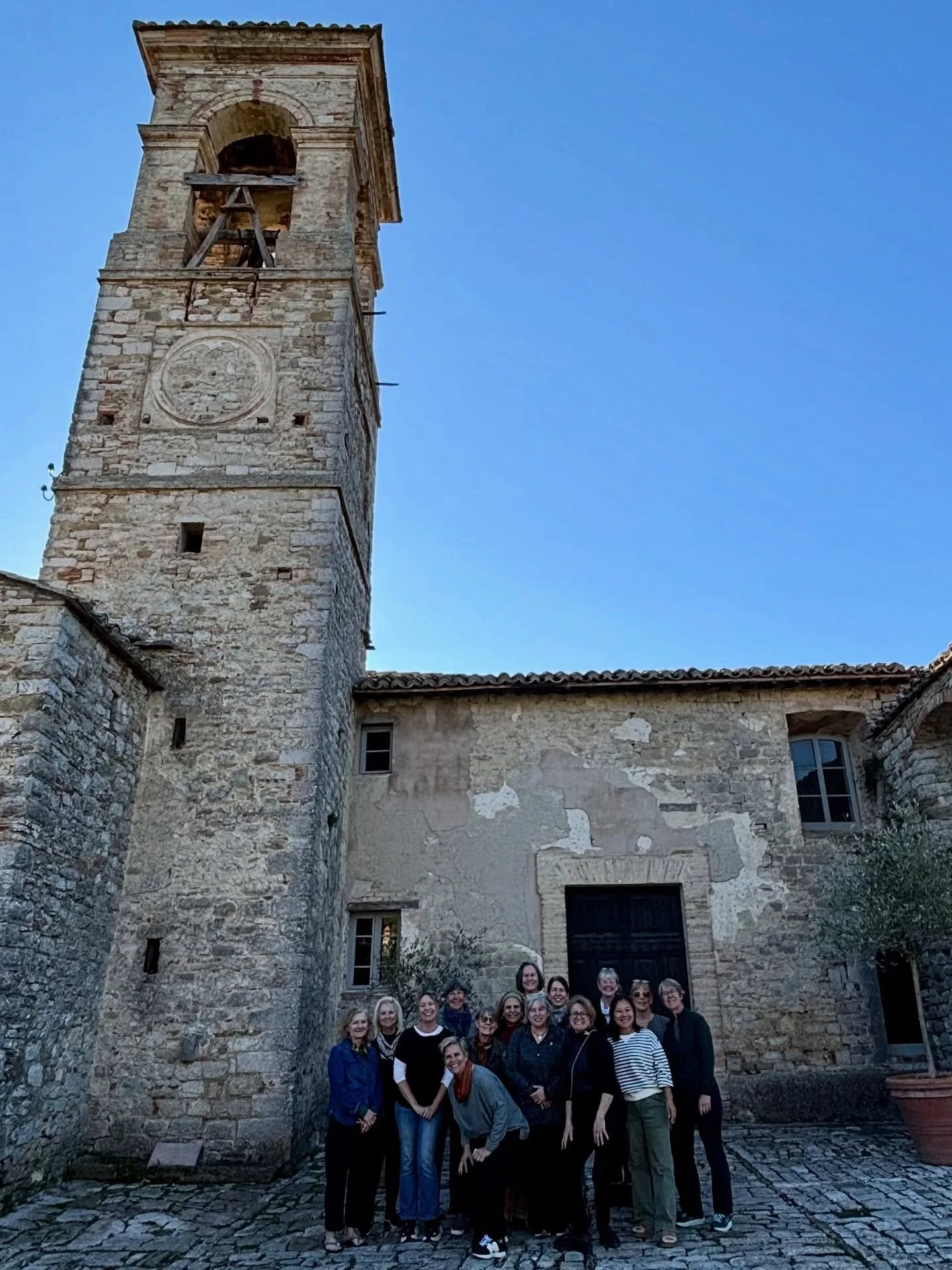 Arrivederci to a wonderful group of women from Next Tribe! We watercolored by candlelight, visited fall festivals, picked olives, hunted for and ate truffles, made pasta, ate pasta, explored the magic towns of Umbria and just enjoyed one another&rsqu