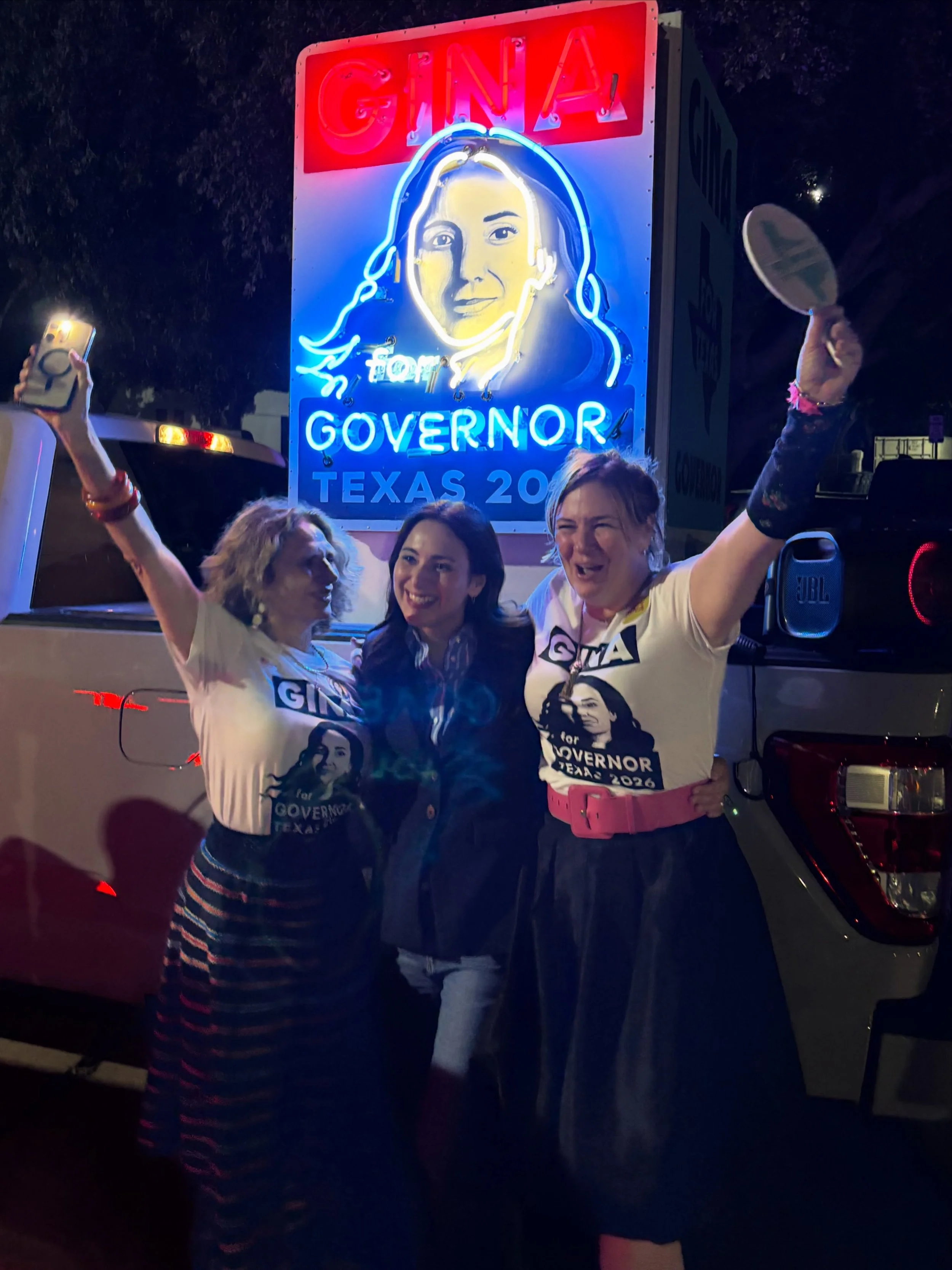 Amazing energy for Gina down in Laredo! Our next Governor of Texas!  EARLY VOTING HAS BEGUN!!!