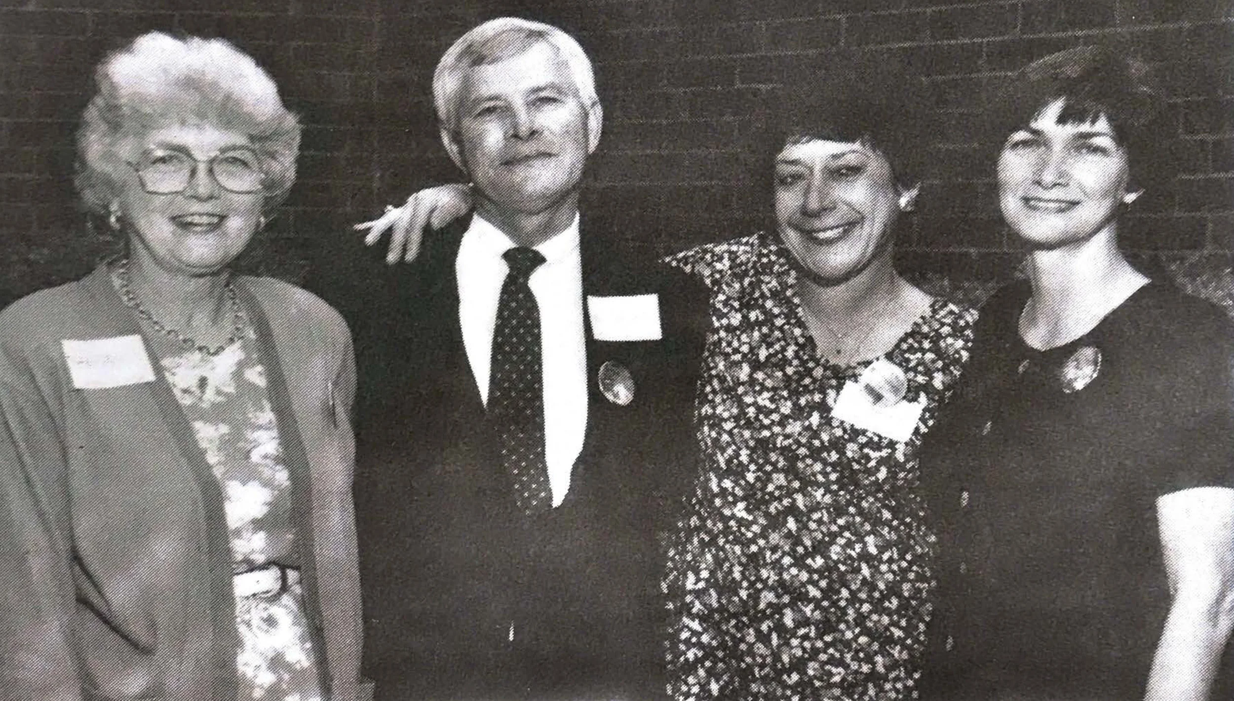 Having started at Latin in 1970 - Latin’s very first year - Barbara Kane, Bob Robinson, Ceres Vandiver and Janice Privette were recognized for 25 years of service at the 1995 Service Recognition ceremony.