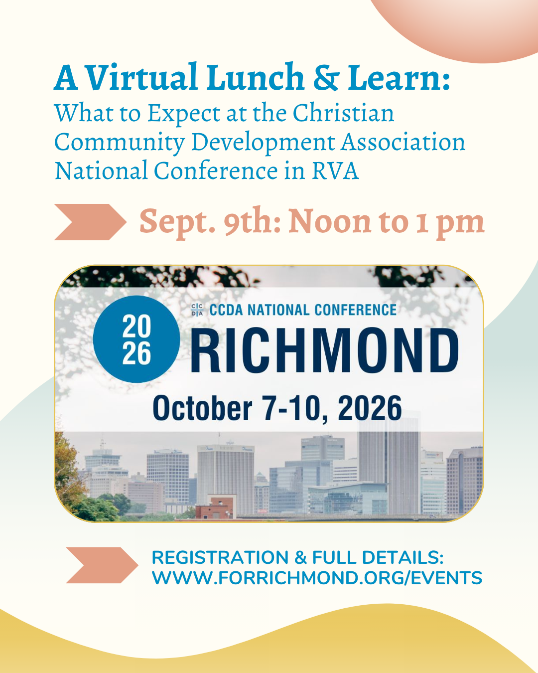 CCDA Virtual Lunch &amp; Learn