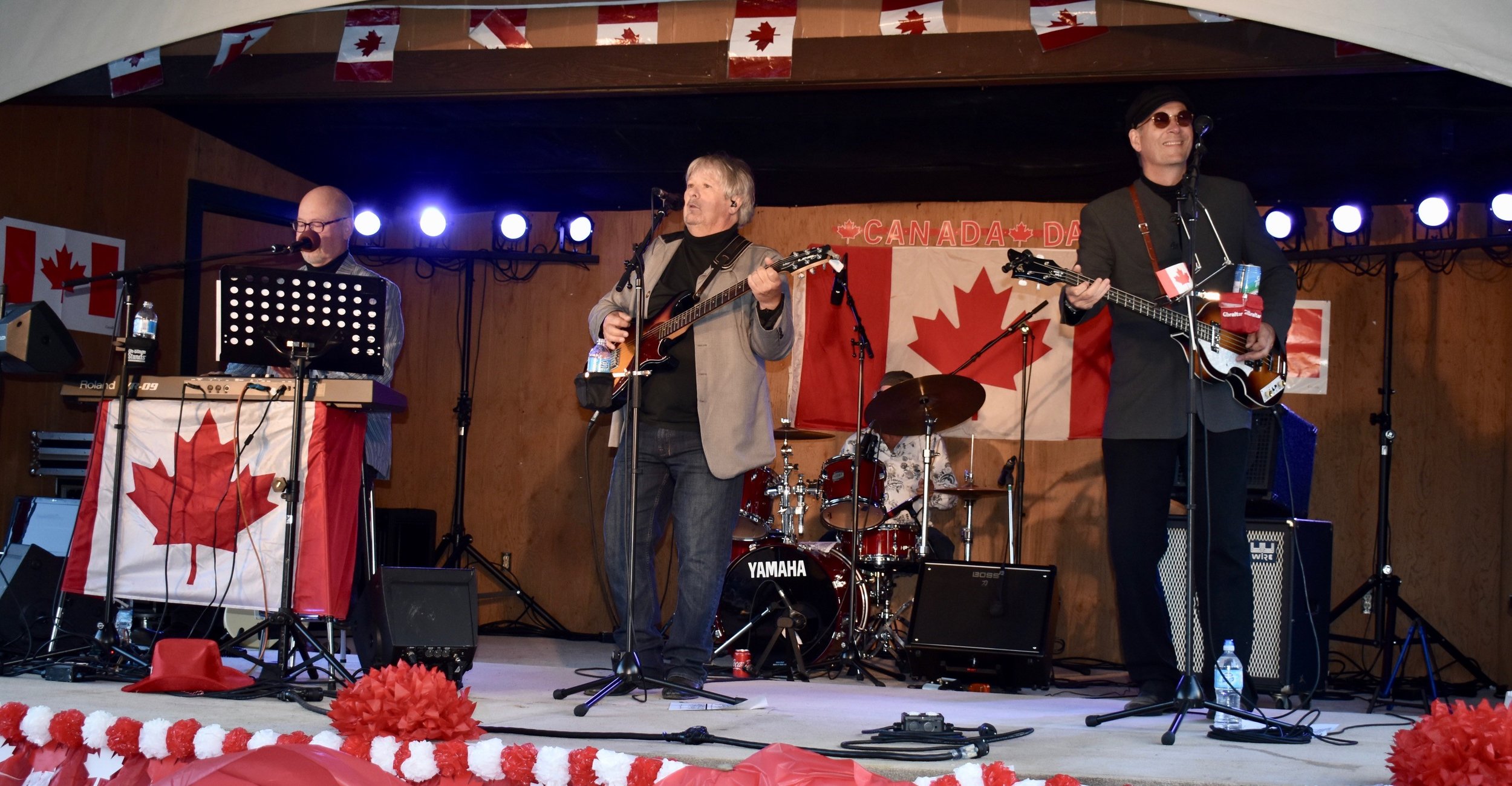 Backbeat performing at Sooke Lions Club Canada Day 2018