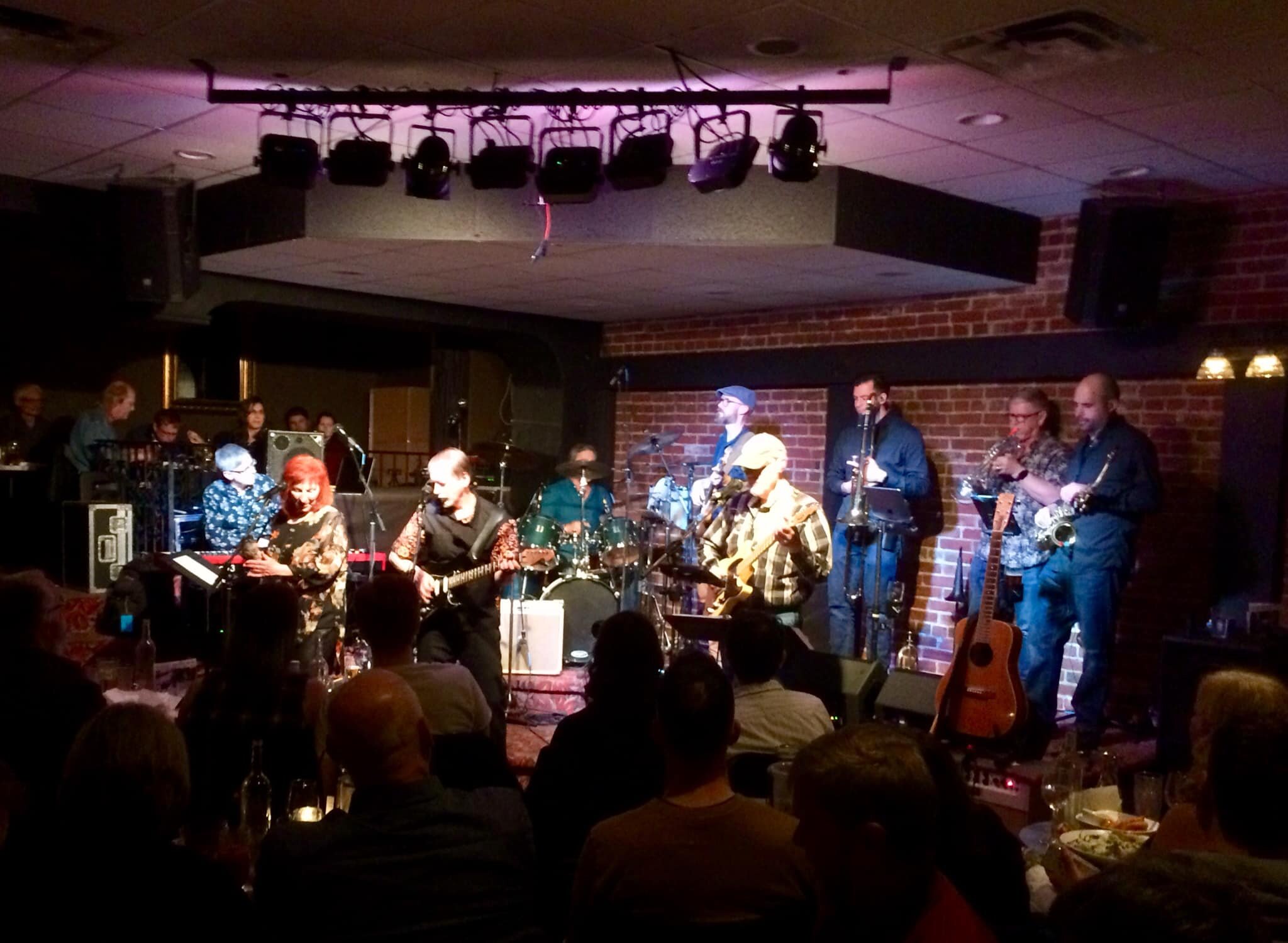 Pretzel Logic Orchestra performing their Steely Dan Tribute show at Hermann's Jazz Club 2019