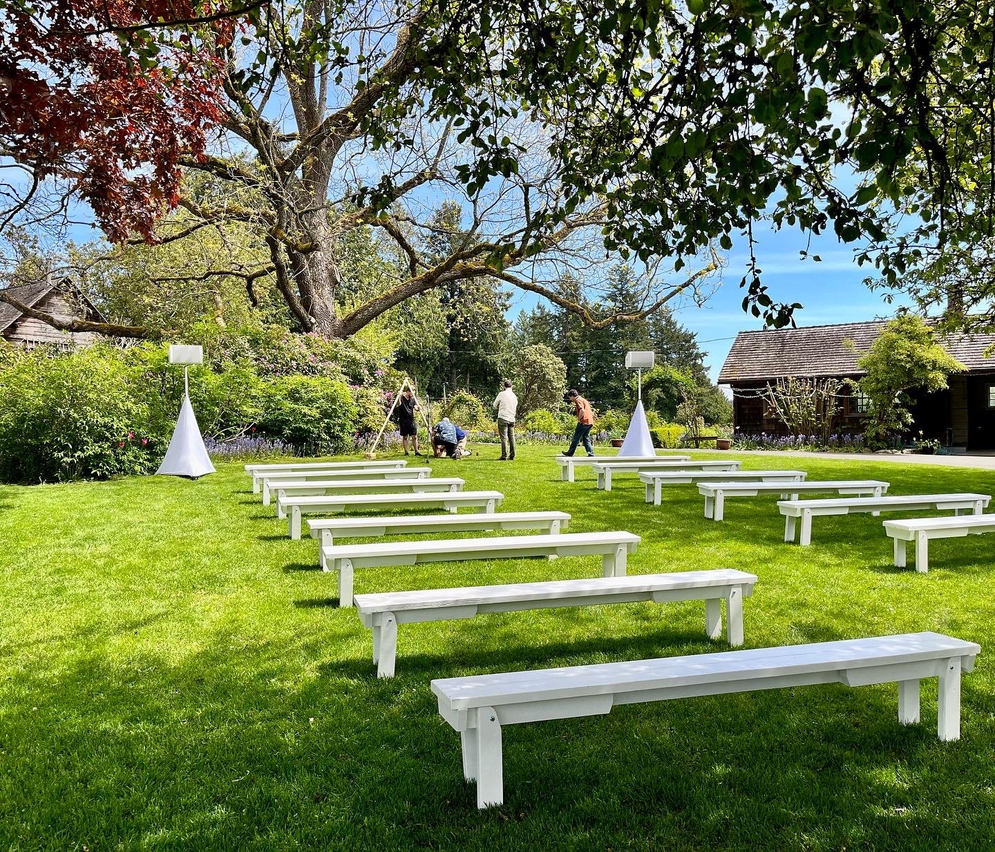 Private wedding ceremony at Starling Lane Vineyard, Victoria 2022