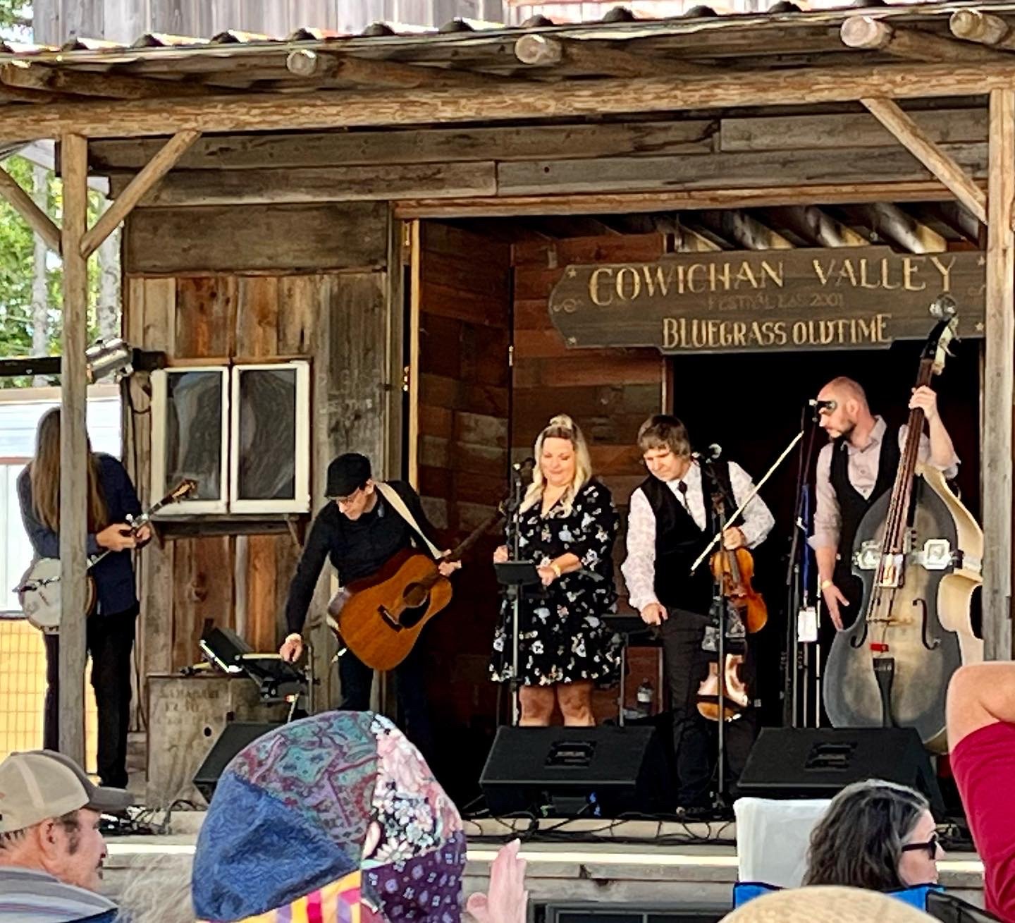 Jackson Hollow featuring Jeff Scroggins performing live at Cowichan Valley Bluegrass Festival, Laketown Ranch Lake Cowichan 2022