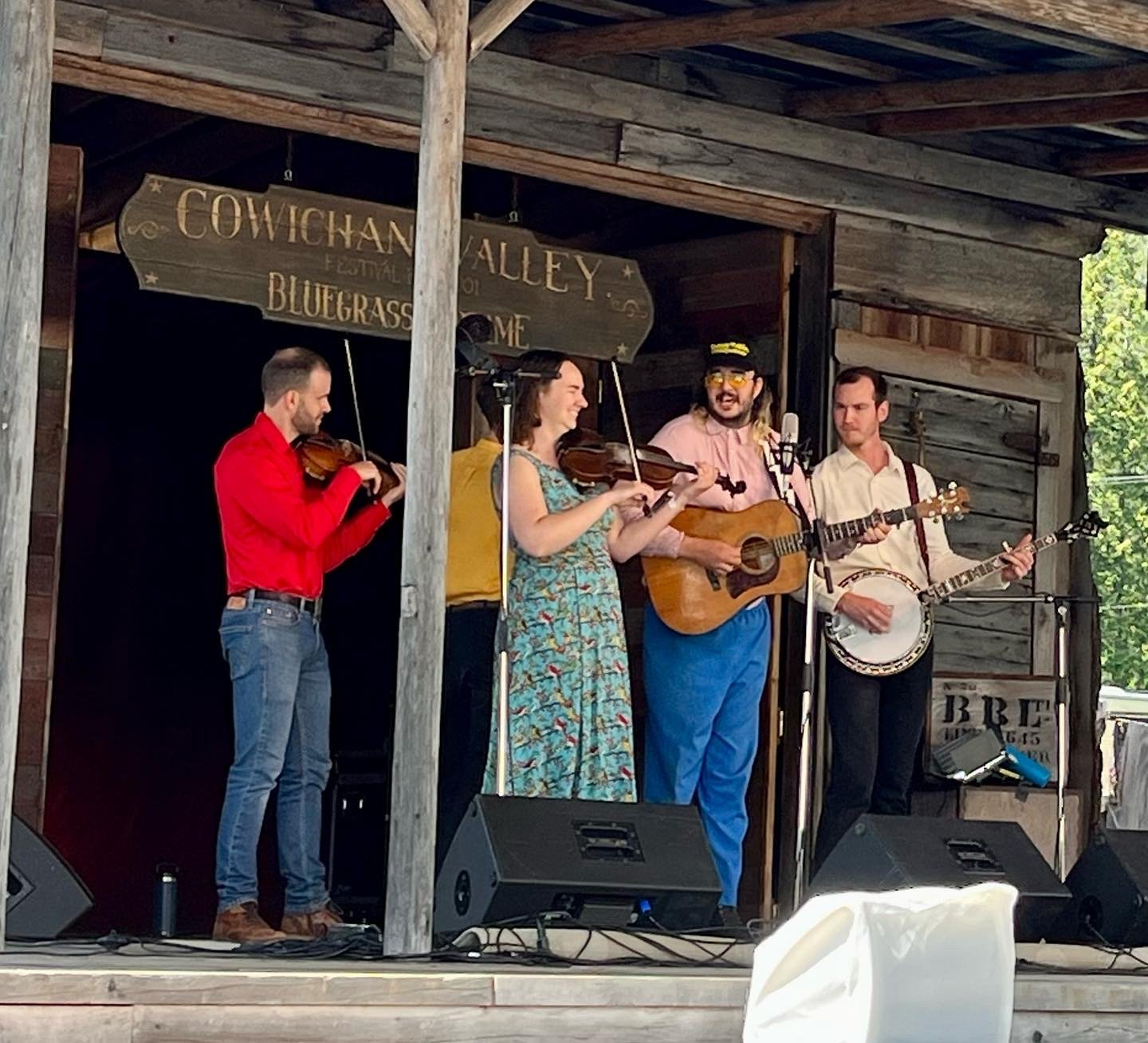 Happy Trails, Prospector performing live at Cowichan Valley Bluegrass Festival, Laketown Ranch Lake Cowichan 2022