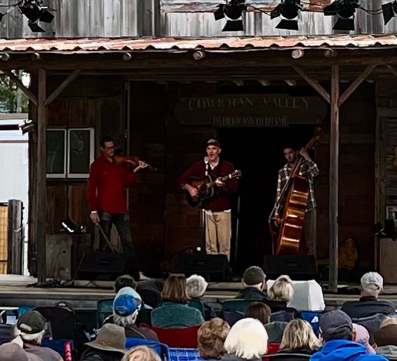 Eli West performing live at Cowichan Valley Bluegrass Festival, Laketown Ranch Lake Cowichan 2022