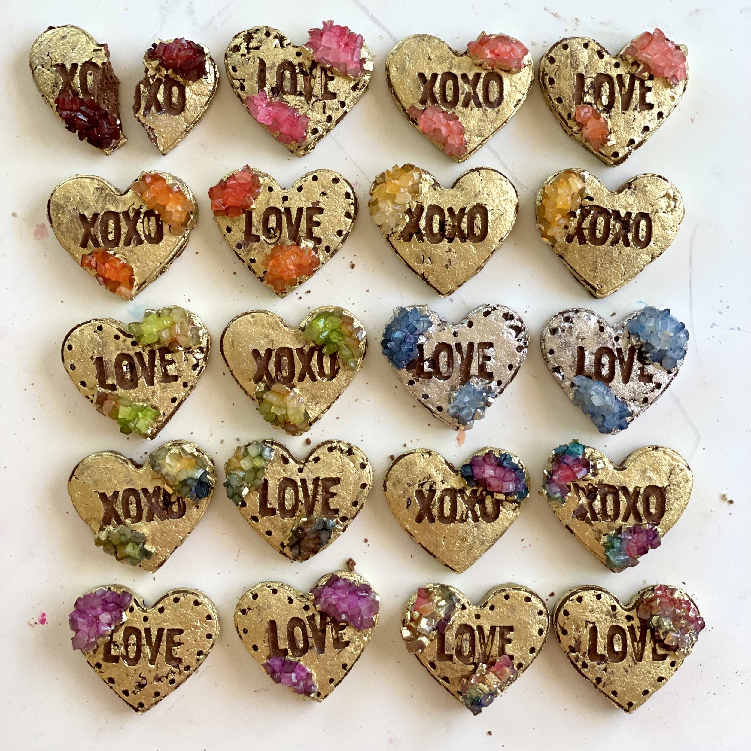 heARTbreaker -  Plain Shortbread Crystal Cookie Box