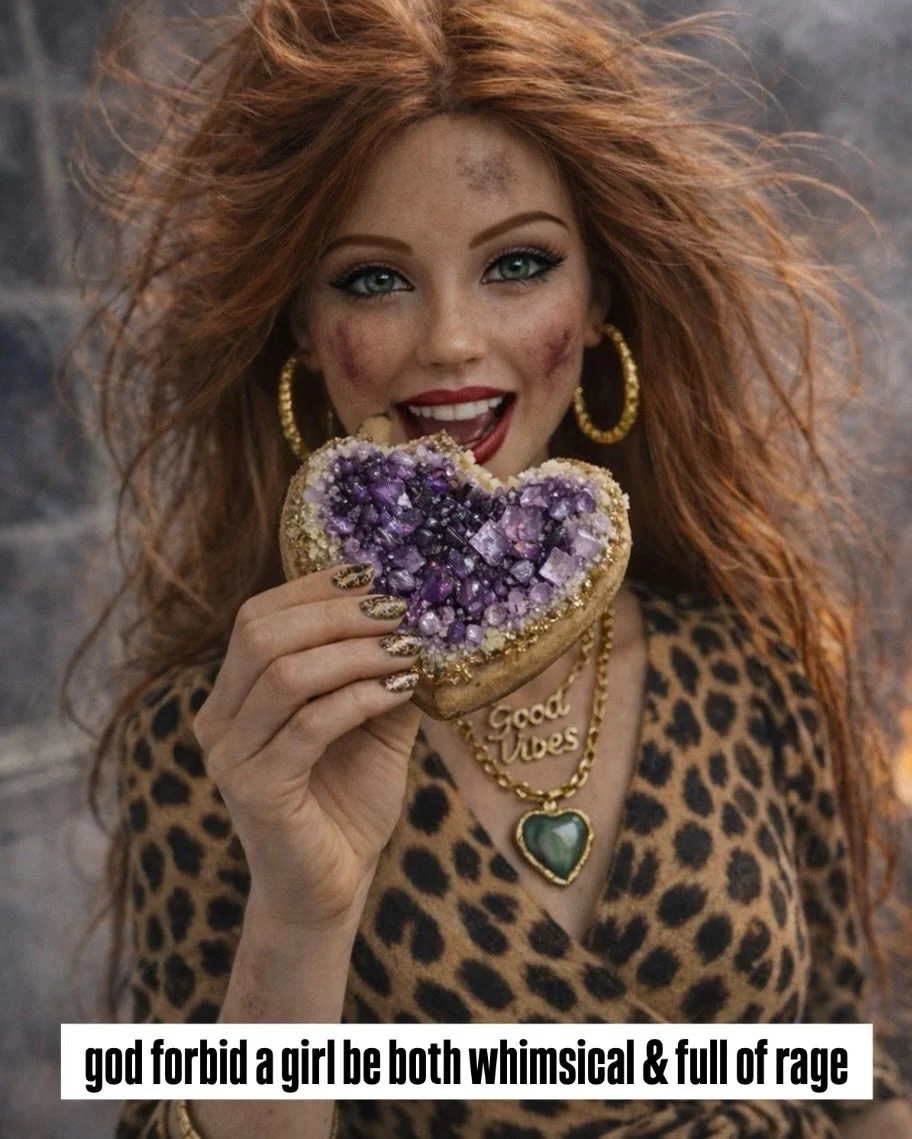 Repeat after me: &ldquo;I allow myself to release the fear of being seen &amp; perceived.&rdquo; 🎠 #girlboss