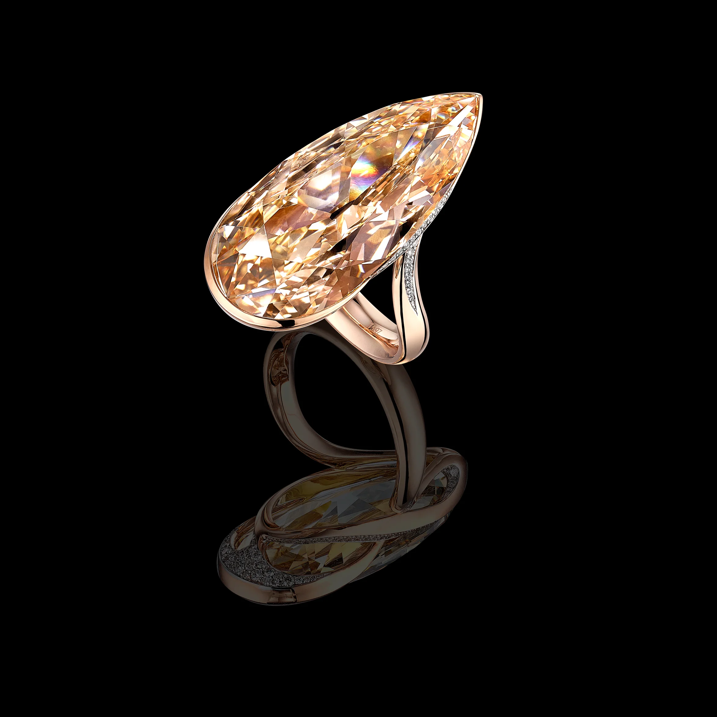 Type 2a, Fancy Brown Diamond Ring