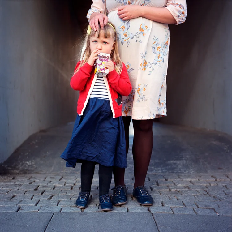 Mother and Daughter - Reykjavik, June 2012