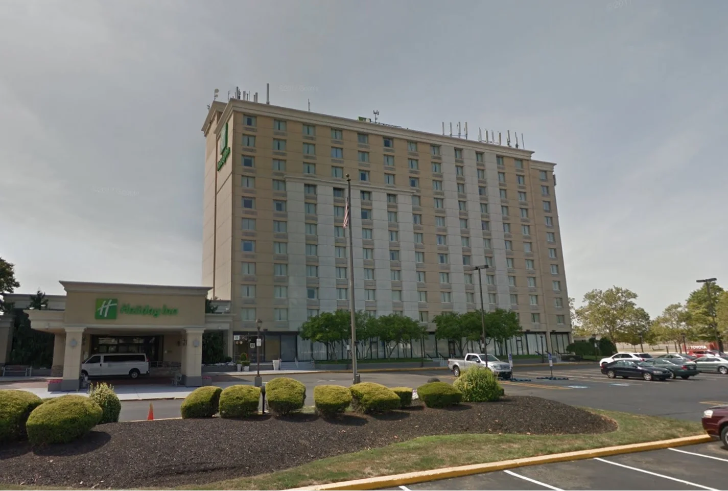 The Holiday Inn - Before Demolition