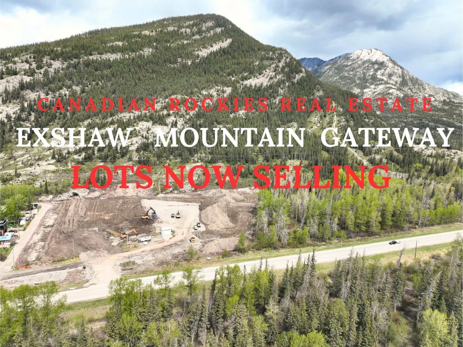 Residential Lots for Sale in the Canadian Rockies. A rare and unique opportunity to select your own home builder and start your dream! Contact us for the sales package and home builder recommendations. Construction is well underway with 11 lots curre