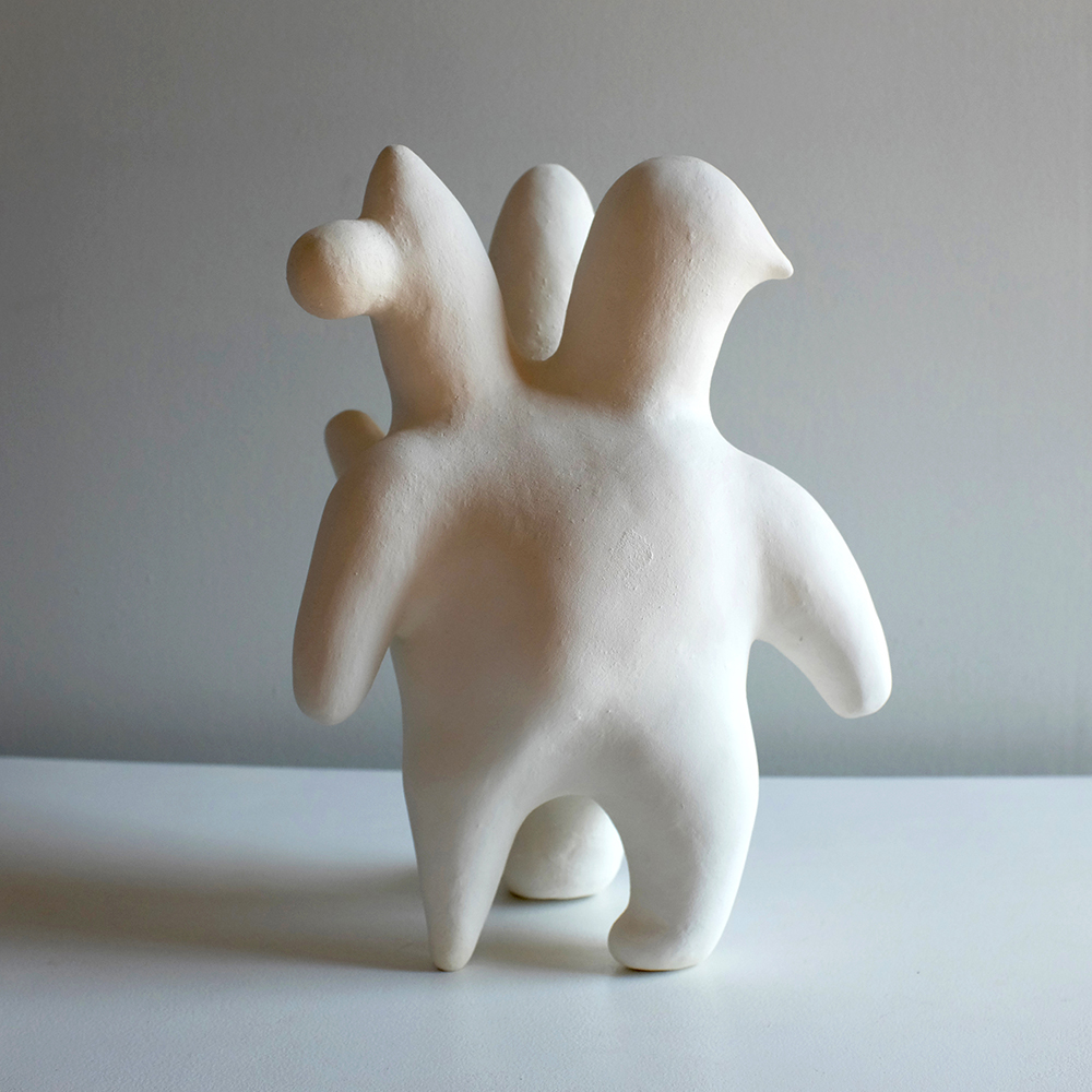 hand-built ceramic, 13.5” x 10” x 8.5”