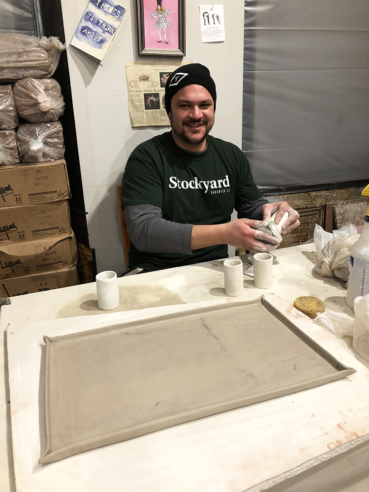  Creator of Stockyard and custom tableware Will Lindsay 