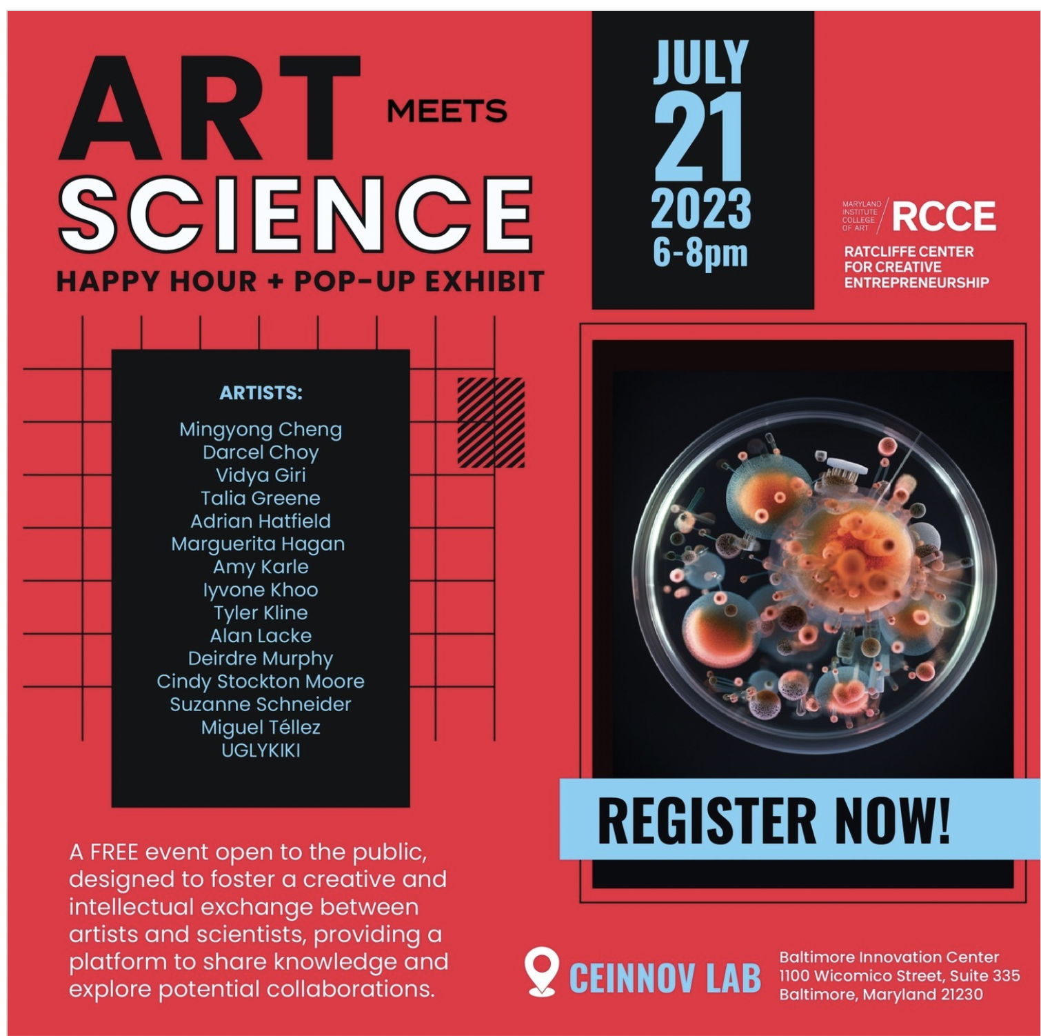 Chimaera Gallery presents: Art Meets Science