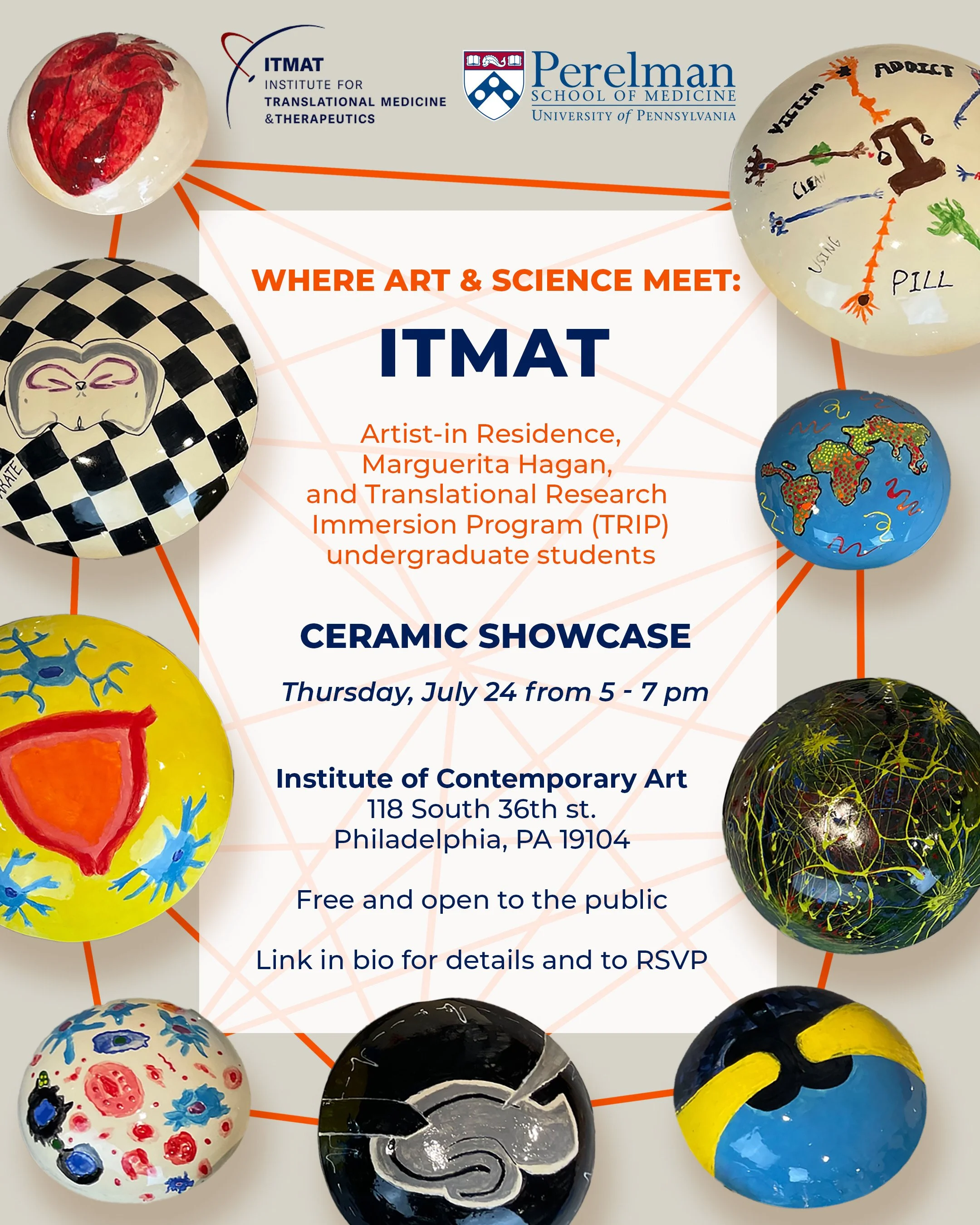 Where Art &amp; Science Meet: ITMAT Ceramic Showcase