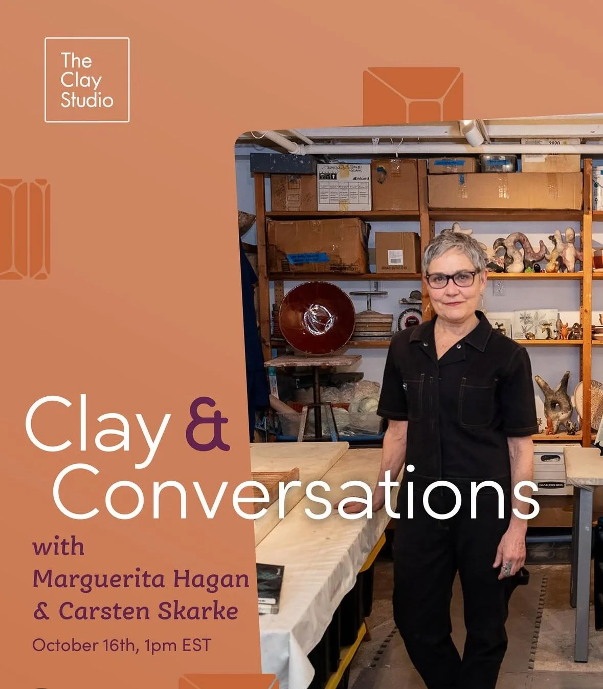 Clay and Conversations with Marguerita Hagan and Carsten Skarke