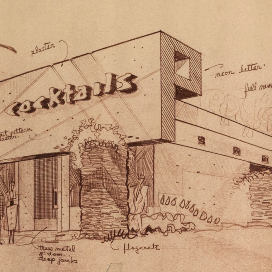 Mar Vista Bowl! 1959. Original drawing in the book, GOOGIE MODERN! LINK IN BIO. 
#googiearchitecture #armetanddavis #midcenturymodernarchitecture #marvistabowl #googiemodern 
#midcenturymodern #midcenturymoderndesign 
 
#roadsideamerica #americanland