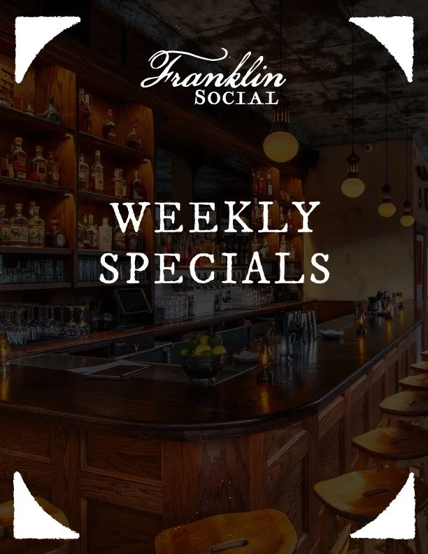 There&rsquo;s something for everyone in our new weekly specials lineup. Swipe to find your vibe, grab your crew, and meet us at Franklin Social.

#WeeklySpecials #JerseyCityEats #JCBars #JerseyCityDrinks #HudsonCountyEats #HappyHourJC