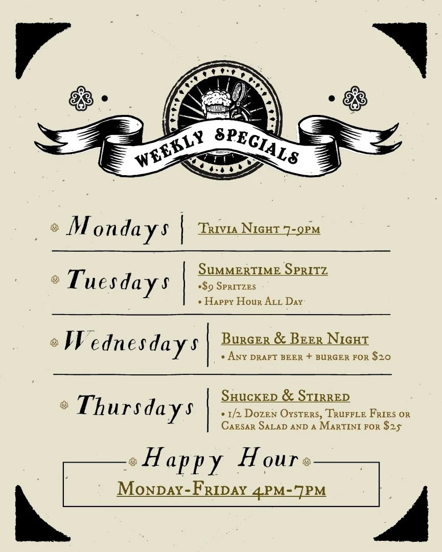 A fresh lineup starts this week ✨

New weekly specials just dropped at Franklin Social &mdash; starting now.

Lock in your night and tag who you&rsquo;re bringing. Which one are you claiming first? 

#JerseyCity #JCEats #FranklinSocial #WeeklyRituals