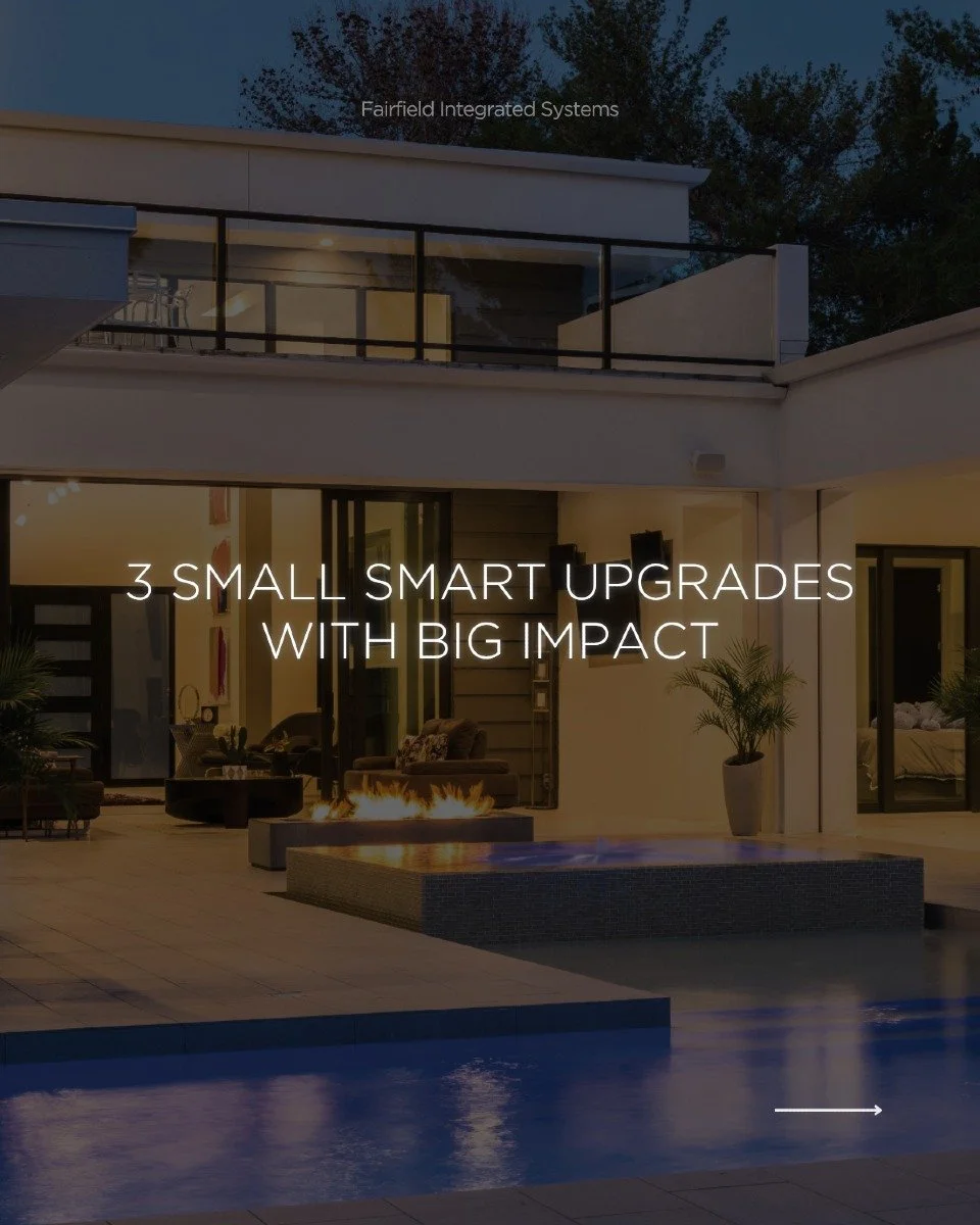 Smart Living Starts Small
You don’t need to automate your whole home to experience the benefits.
Start with smart lighting that adapts to your routine, add motorized blinds for privacy and comfort, and use smart plugs to control your devices