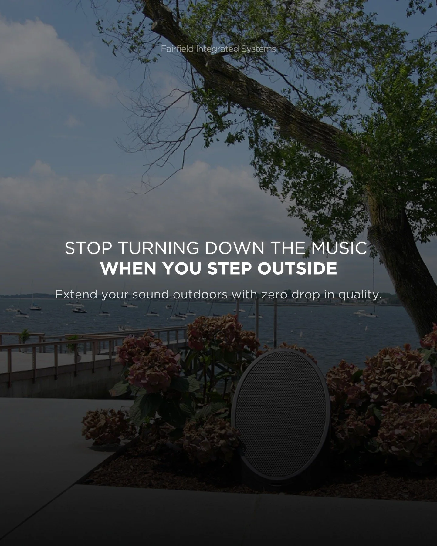 Why Should Great Sound Stop at the Door?

Your home&rsquo;s atmosphere doesn&rsquo;t end at the walls, yet most sound systems do. When music fades as soon as you step outside, your space loses its rhythm. Outdoor areas deserve the same clarity, depth