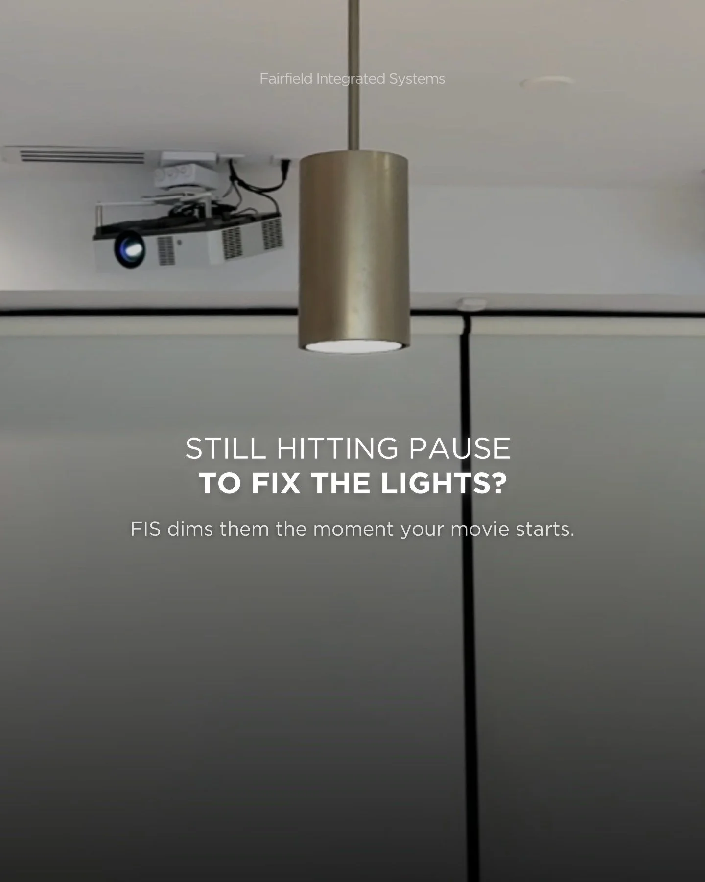 Aren&rsquo;t You Tired of Standing Up to Fix the Lights During a Movie?

Lighting should enhance the experience, not interrupt it. The problem is, most homes treat lighting as separate from your entertainment system. When it&rsquo;s too bright or too