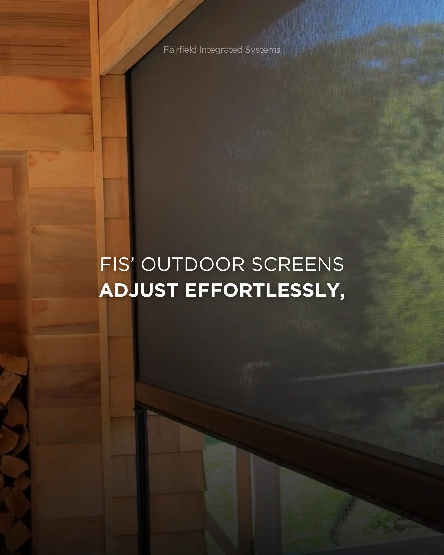 Outdoor screens do more than you think. Here&rsquo;s why...

Smart outdoor screens are one of the easiest ways to upgrade your outdoor living experience. They protect your space from bugs, reduce harsh sunlight, add privacy, and create a safer, more 