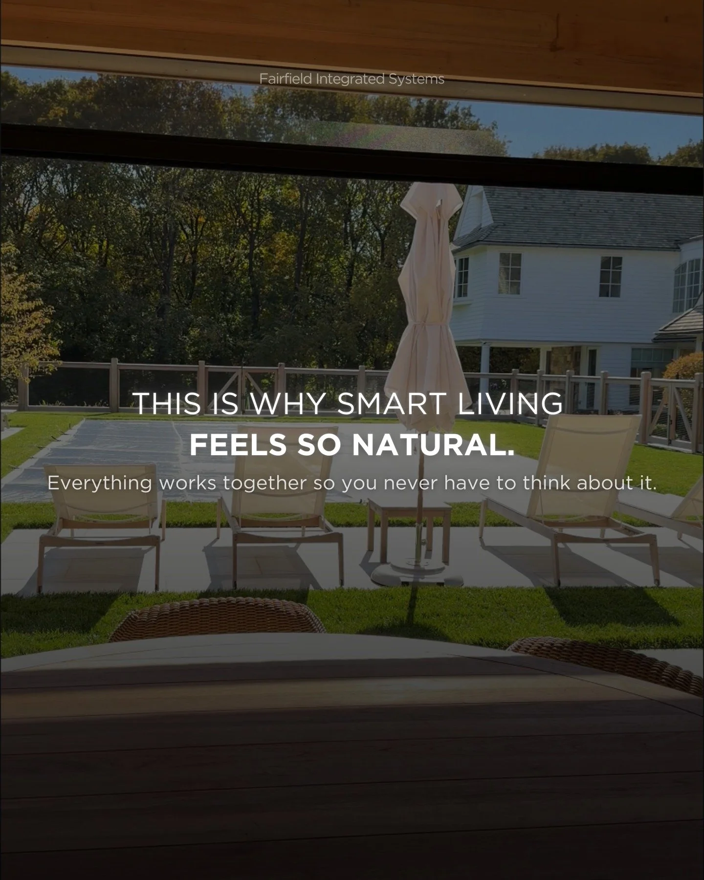 Every system in your home works together seamlessly, so you never have to think about it. Lights, shades, climate, and entertainment adjust automatically, creating effortless comfort and intuitive control throughout your space.

Experience a home tha