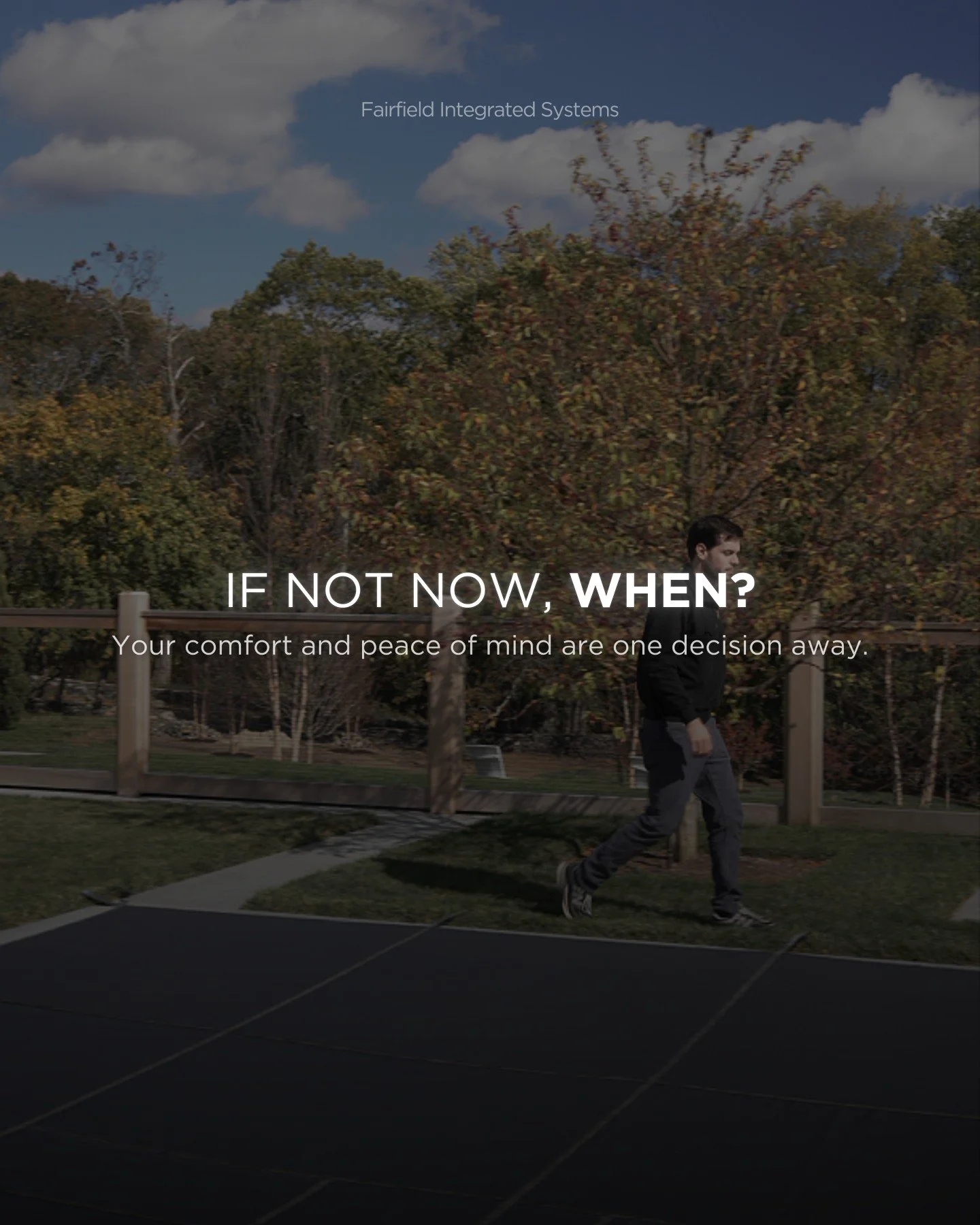 Your home will not change until you do.

Every day comfort and peace of mind begin with a single decision. Most homes rely on outdated systems that demand your time and attention, but smart living creates a space that supports you instead. With the r