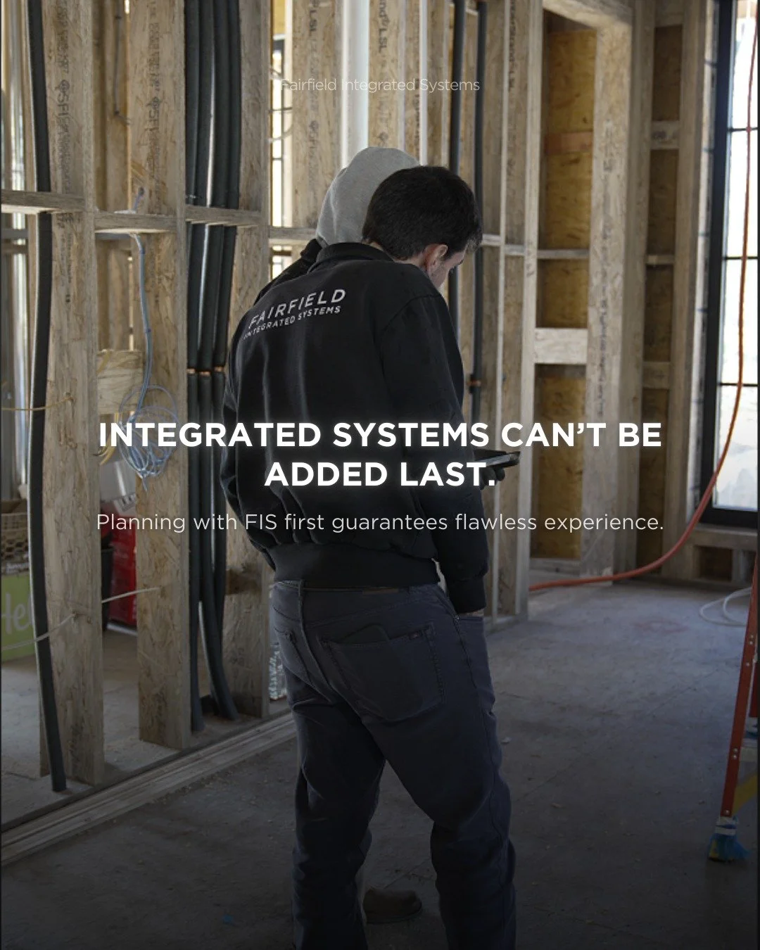 Why smart homes fail without planning.

Adding technology after construction often leads to compromises, tangled wiring, and systems that don&rsquo;t communicate properly. A truly seamless home requires planning from the very beginning.

FIS partners